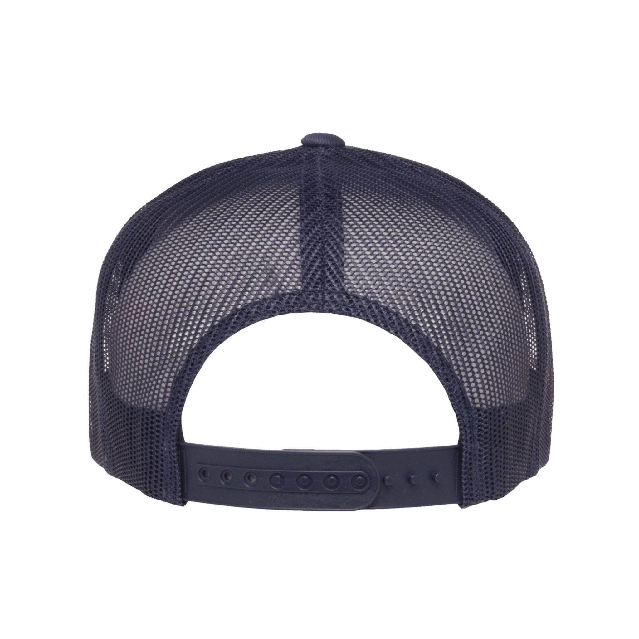 yupoong classic universal trucker cap in navy