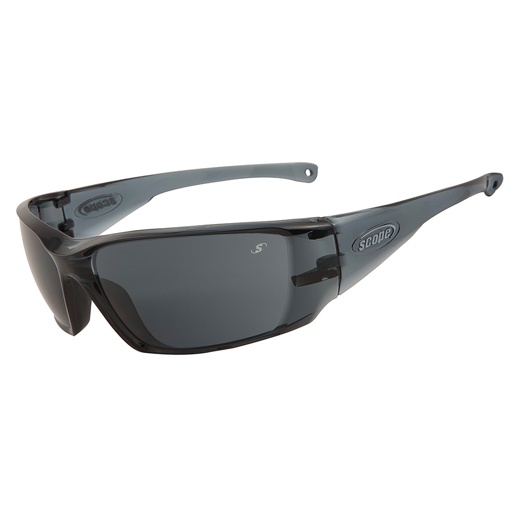 scope optics synergy safety glasses with smoke lens