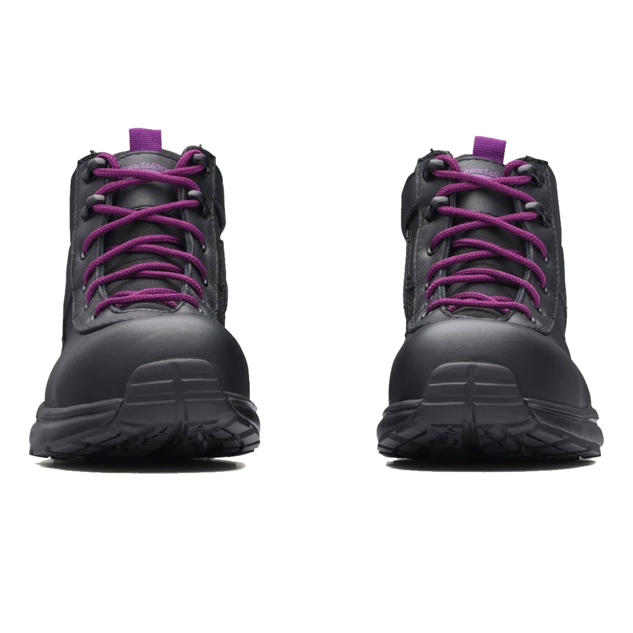 blundstone womens safety jogger in black purple