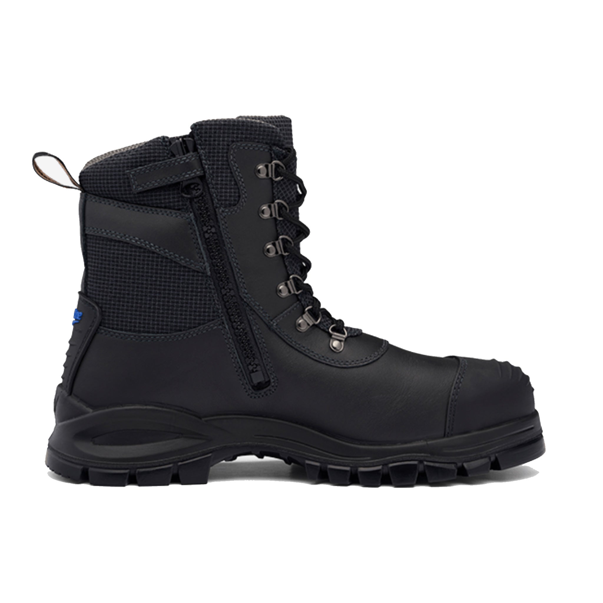 blundstone black chemical resistant work boot 982