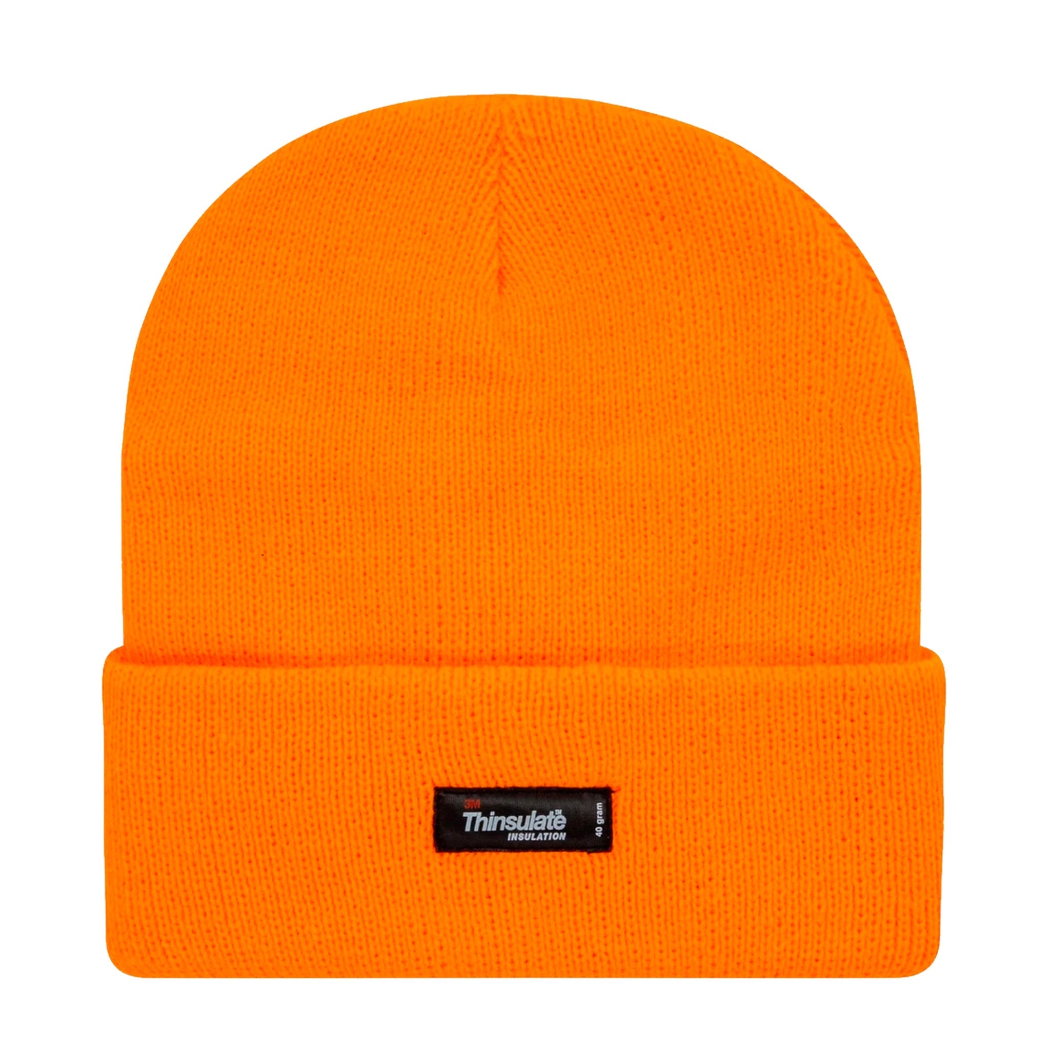 bad workwear beanie in orange