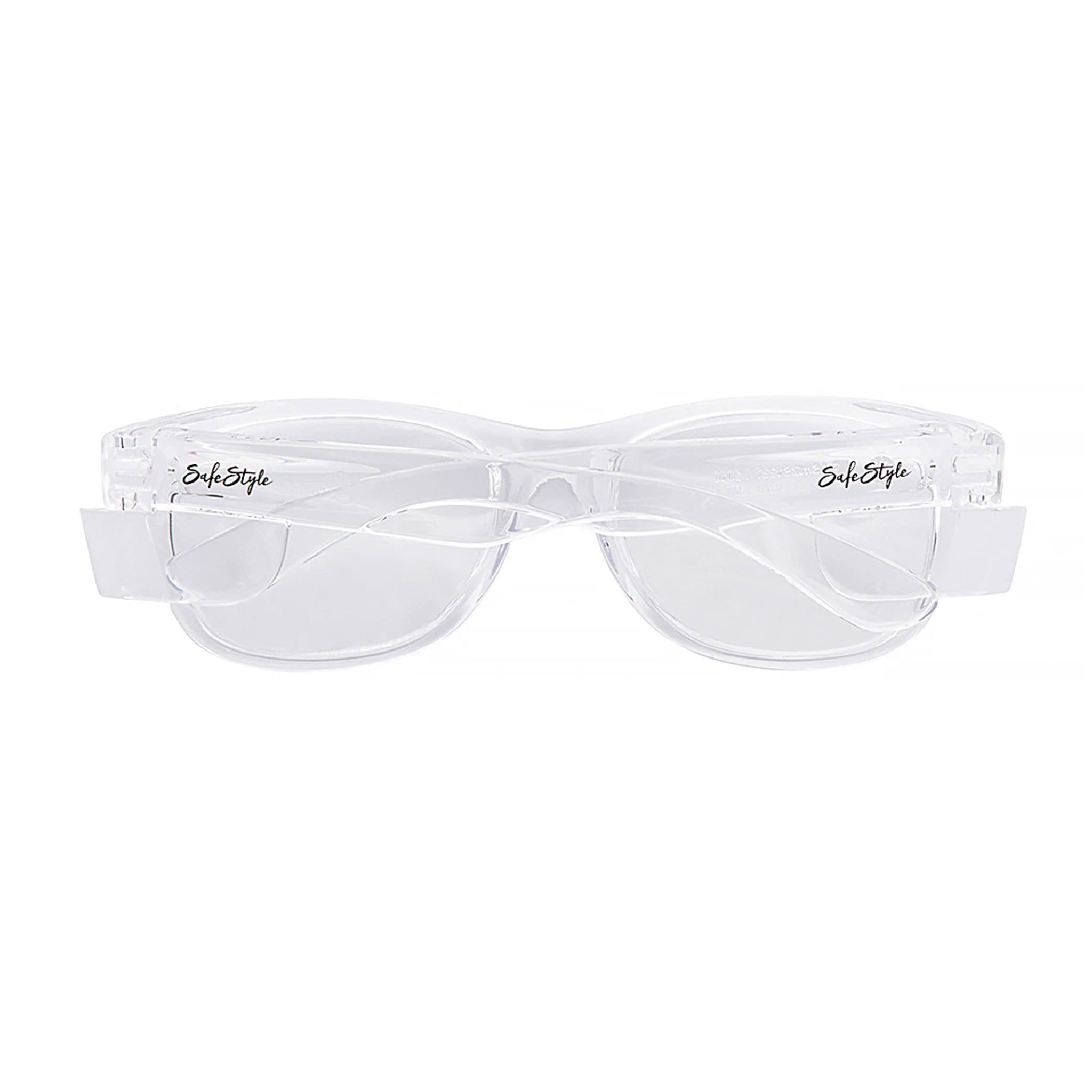 safe style classics clear frame with clear lens