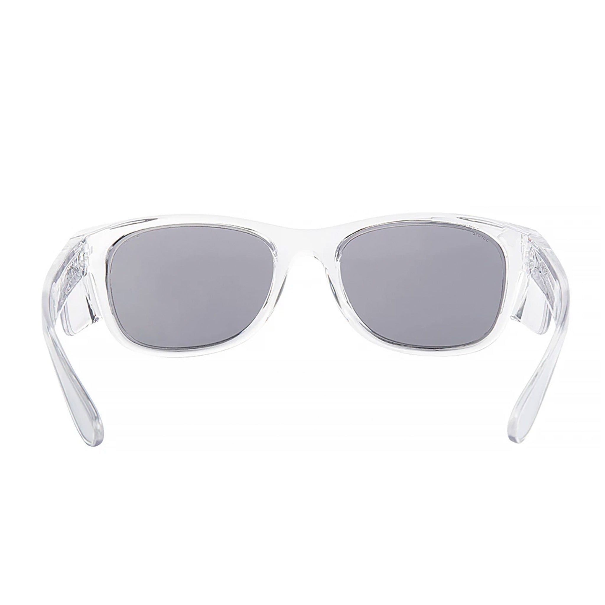 safe style classic clear frame glasses with tinted lens