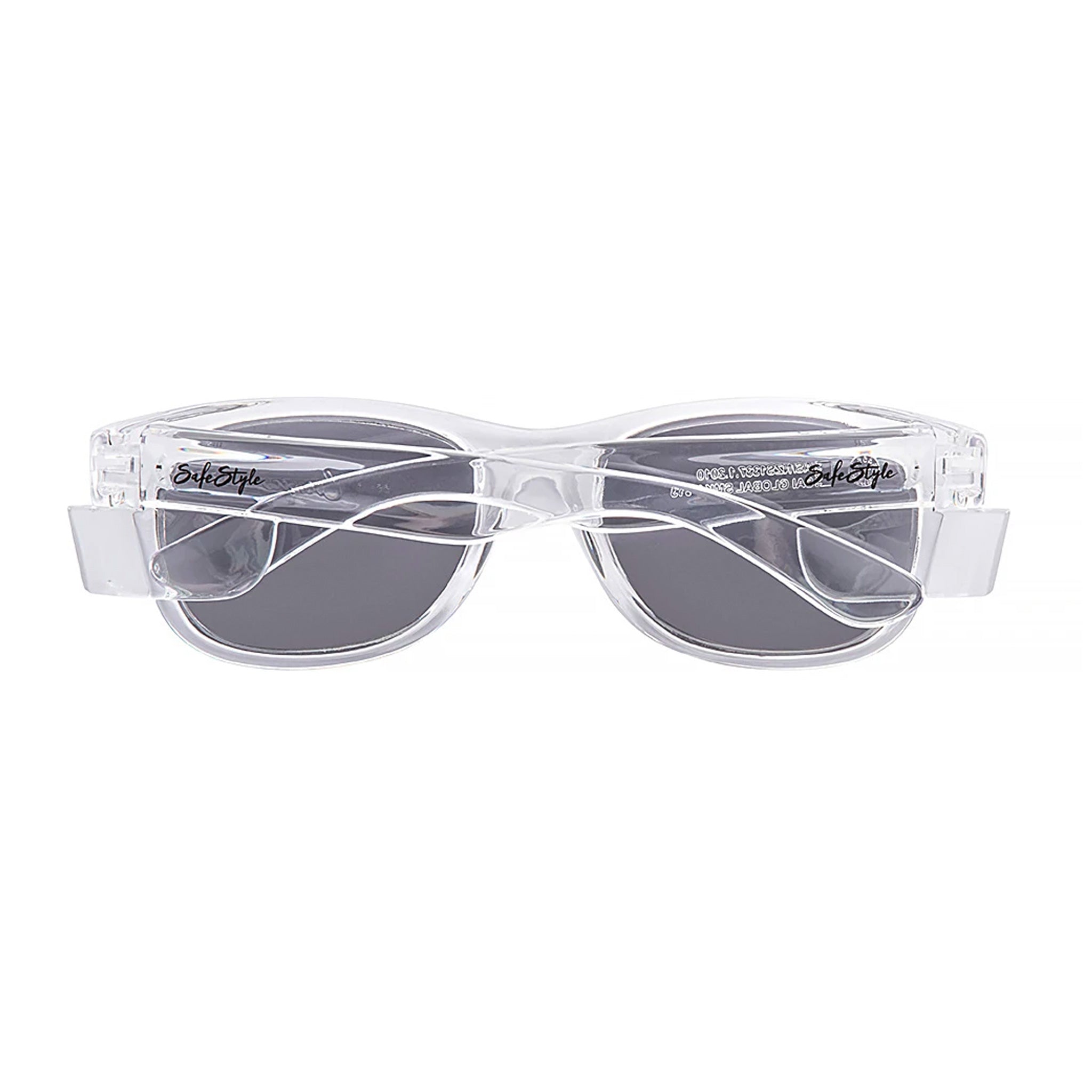 safe style classic clear frame glasses with tinted lens