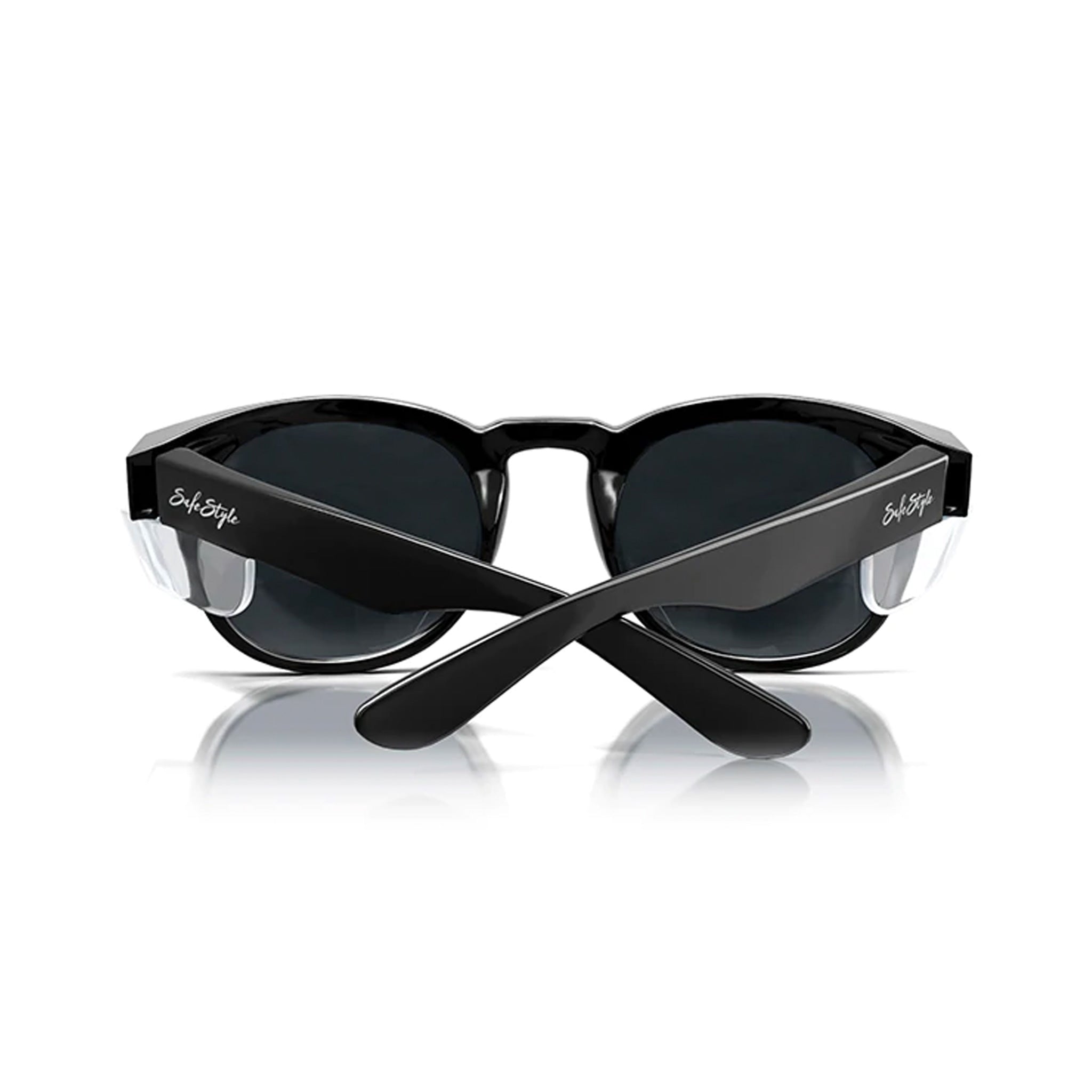 safestyle cruisers black frame polarised uv400 lens glasses