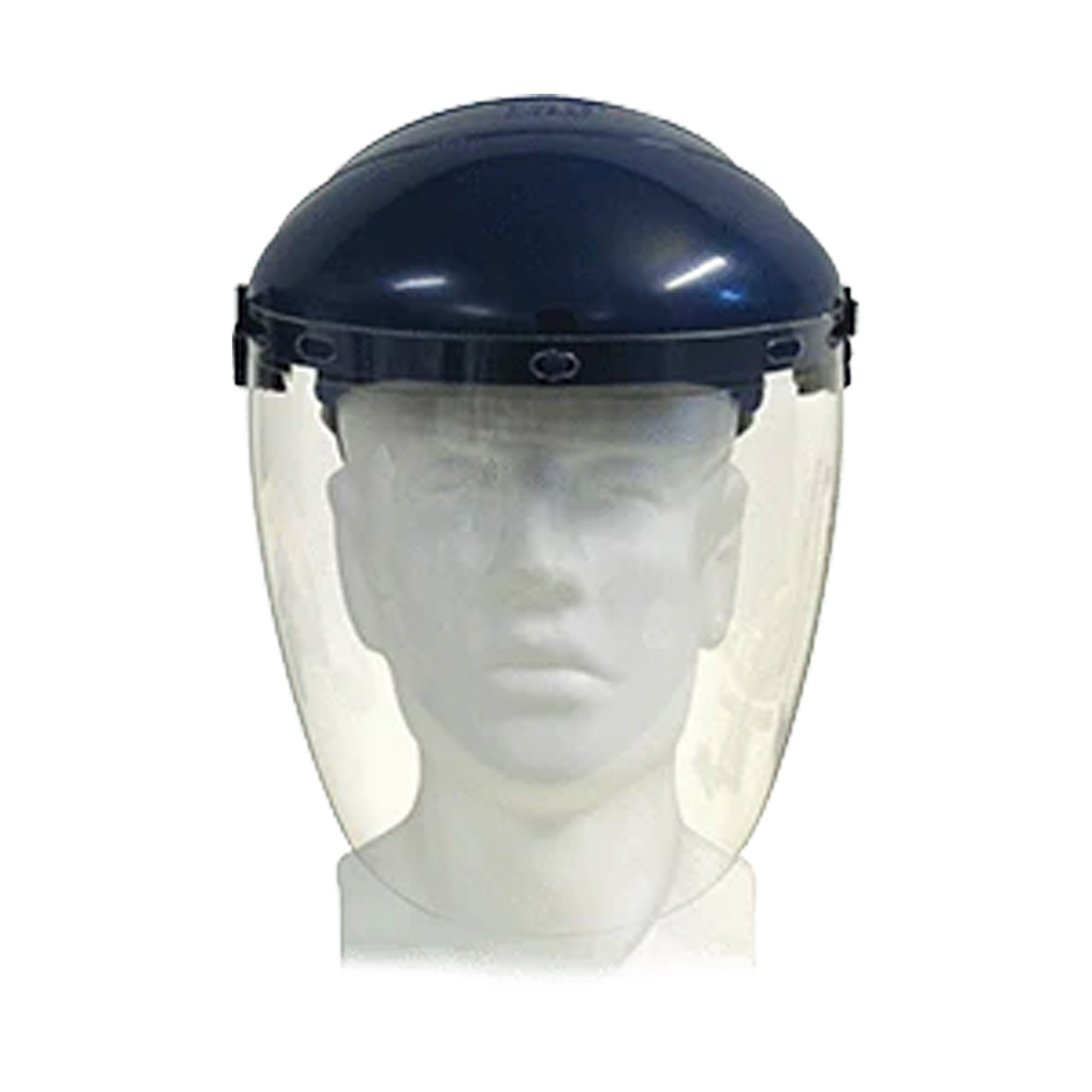 extra high impact faceshield and brow guard