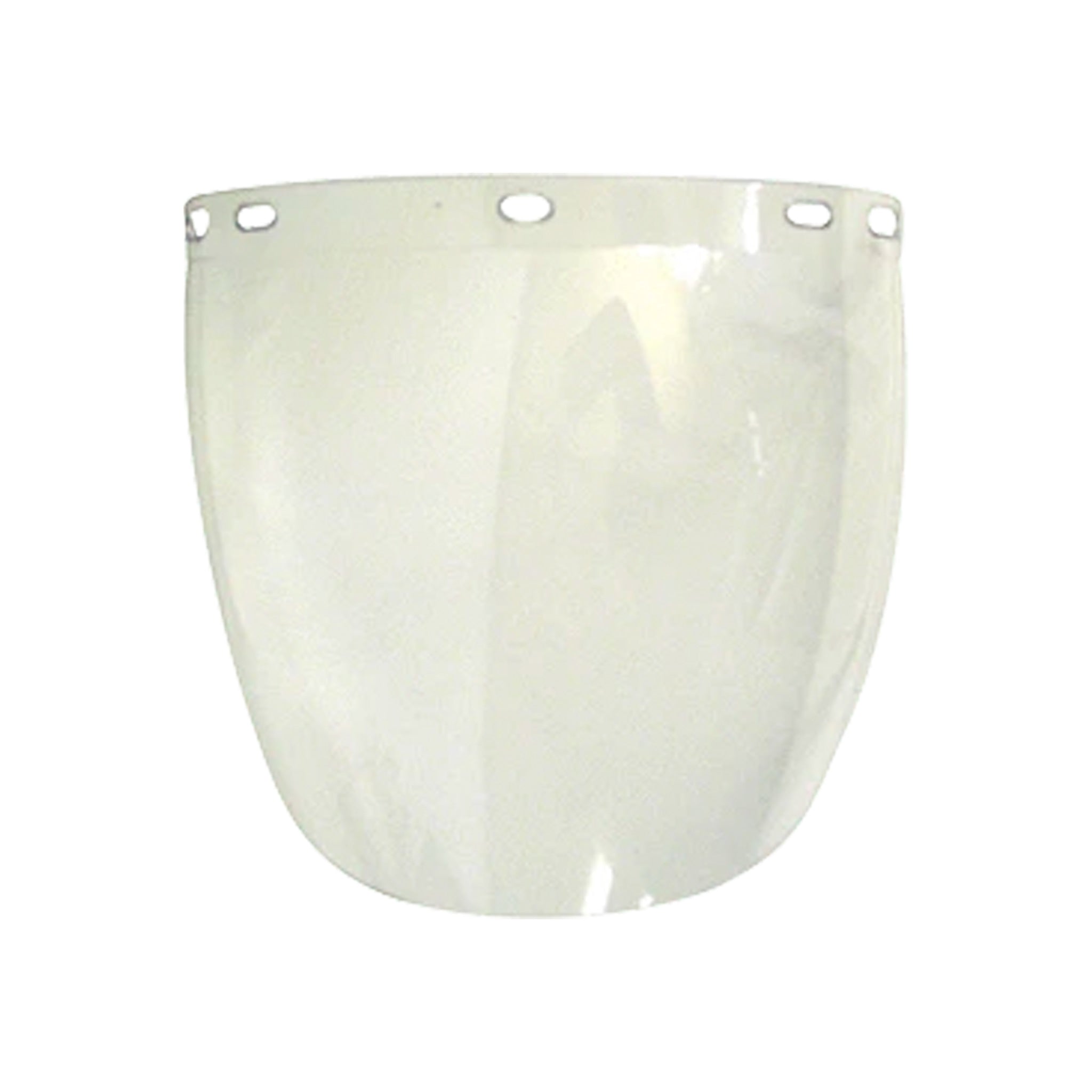 extra high impact faceshield and brow guard