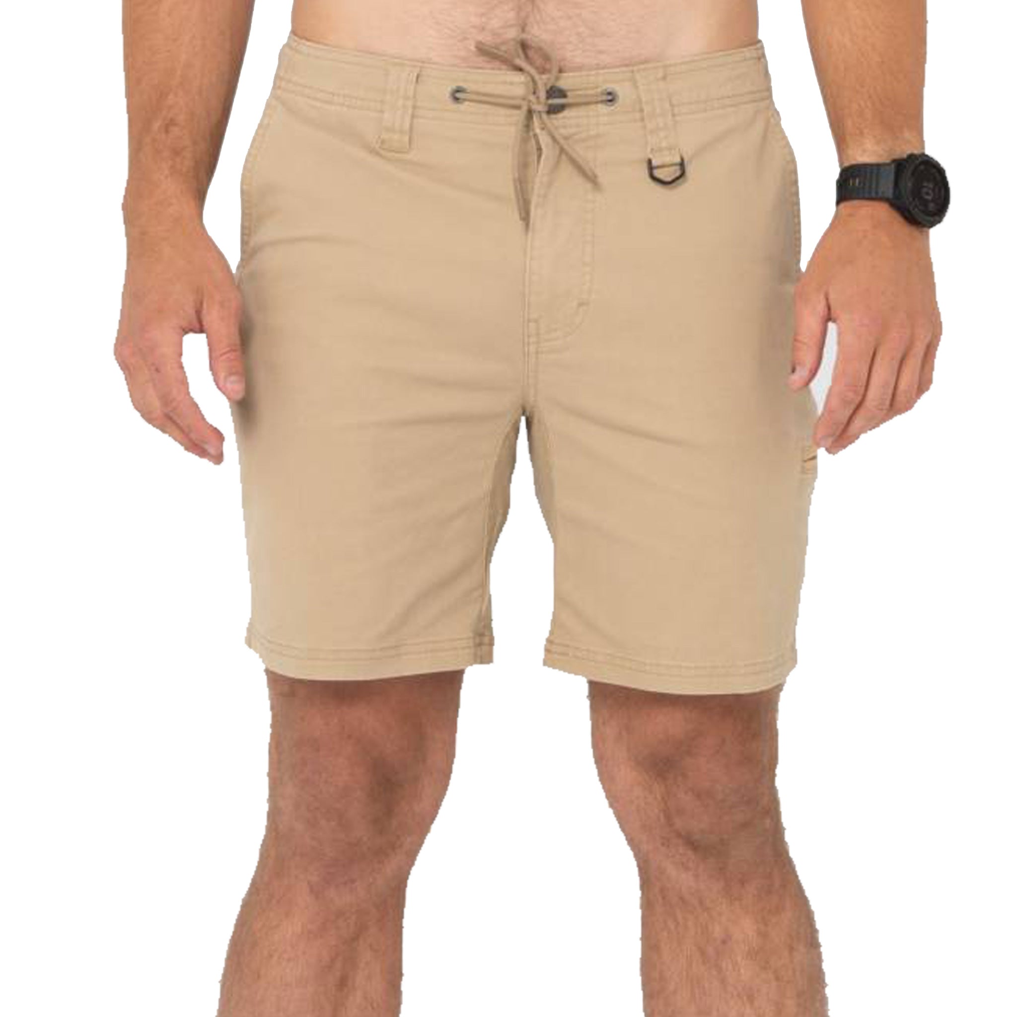 rusty endeavor 19 short in khaki