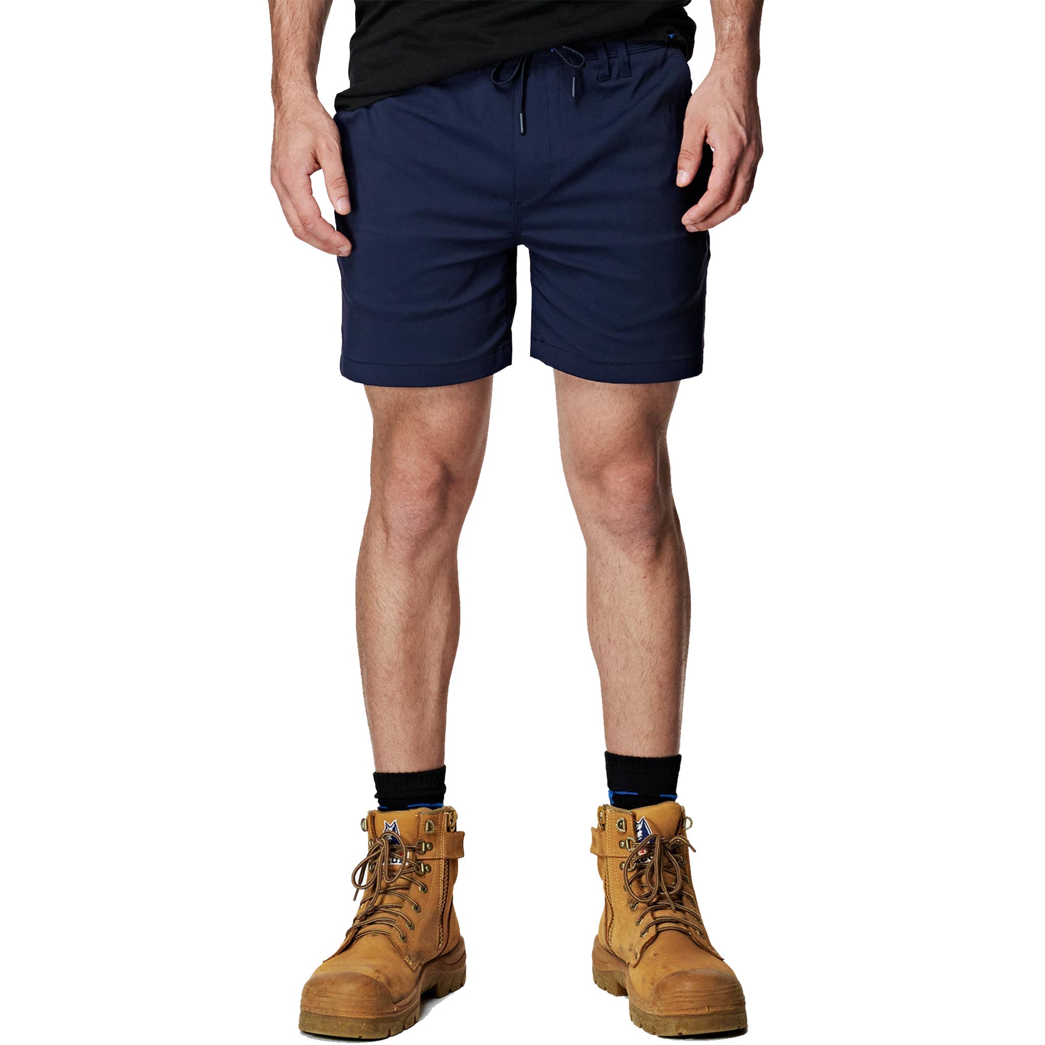 elwd elastic light short in navy