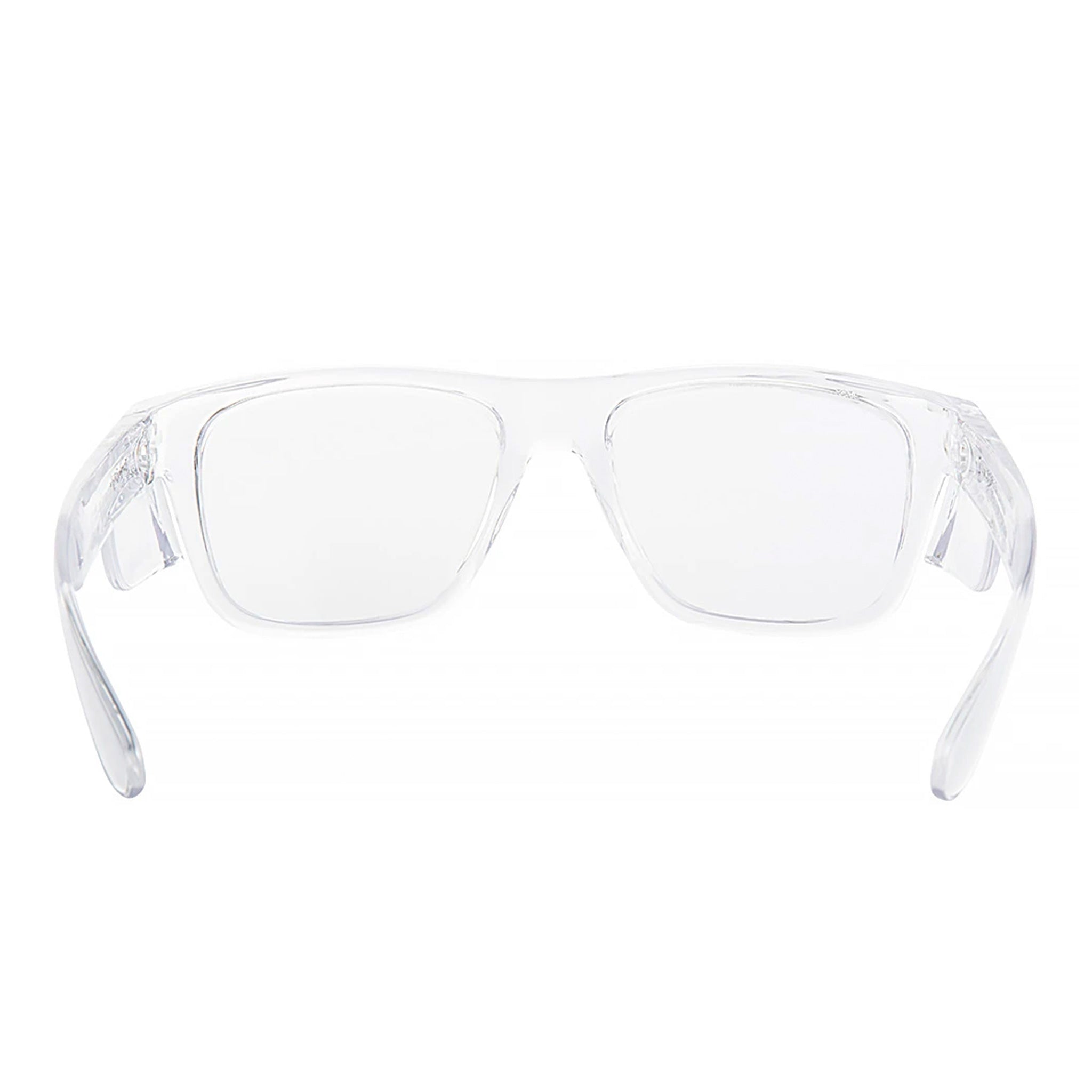 safe style fusions clear frame glasses with clear lens