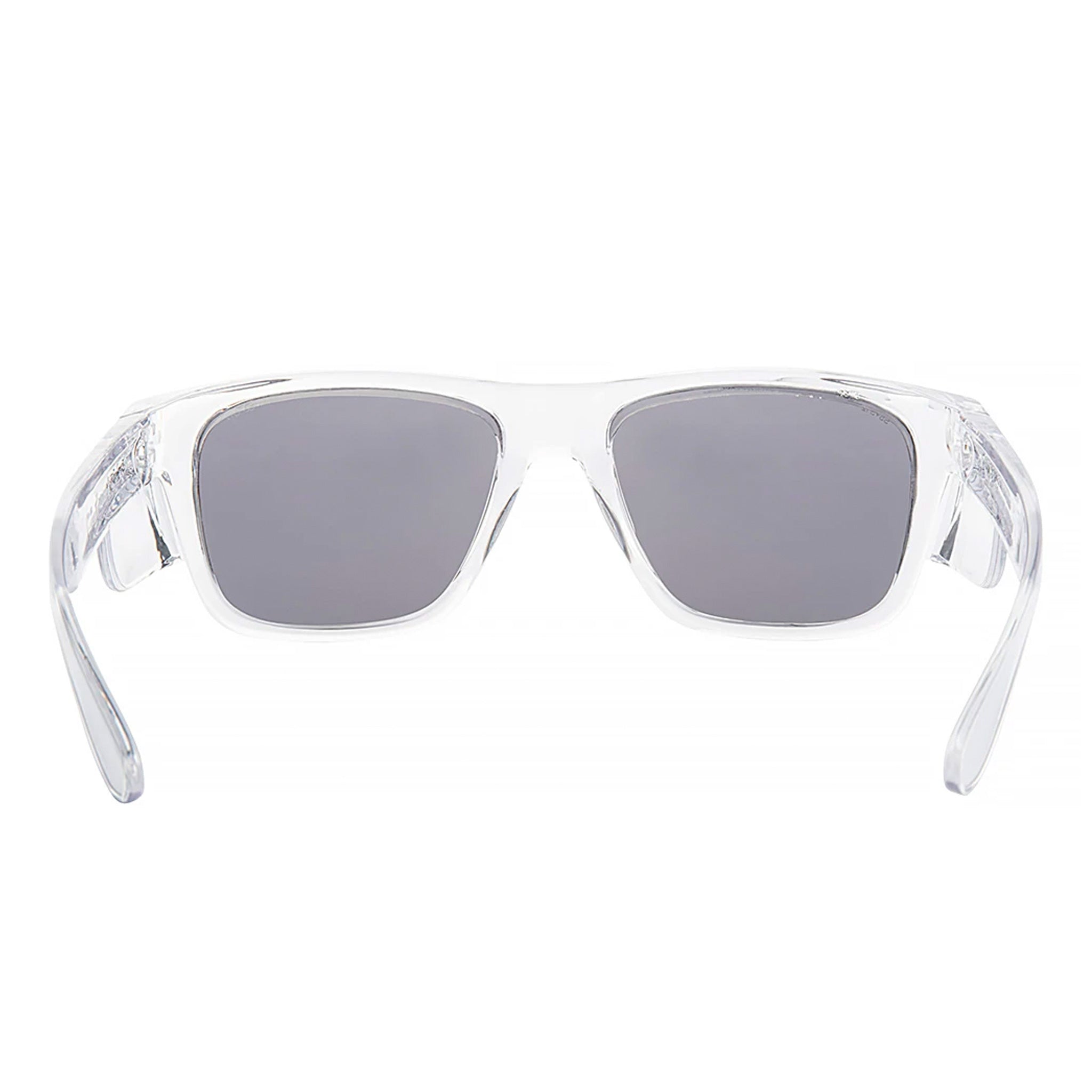 safe style fusions clear frame glasses with polarised lens