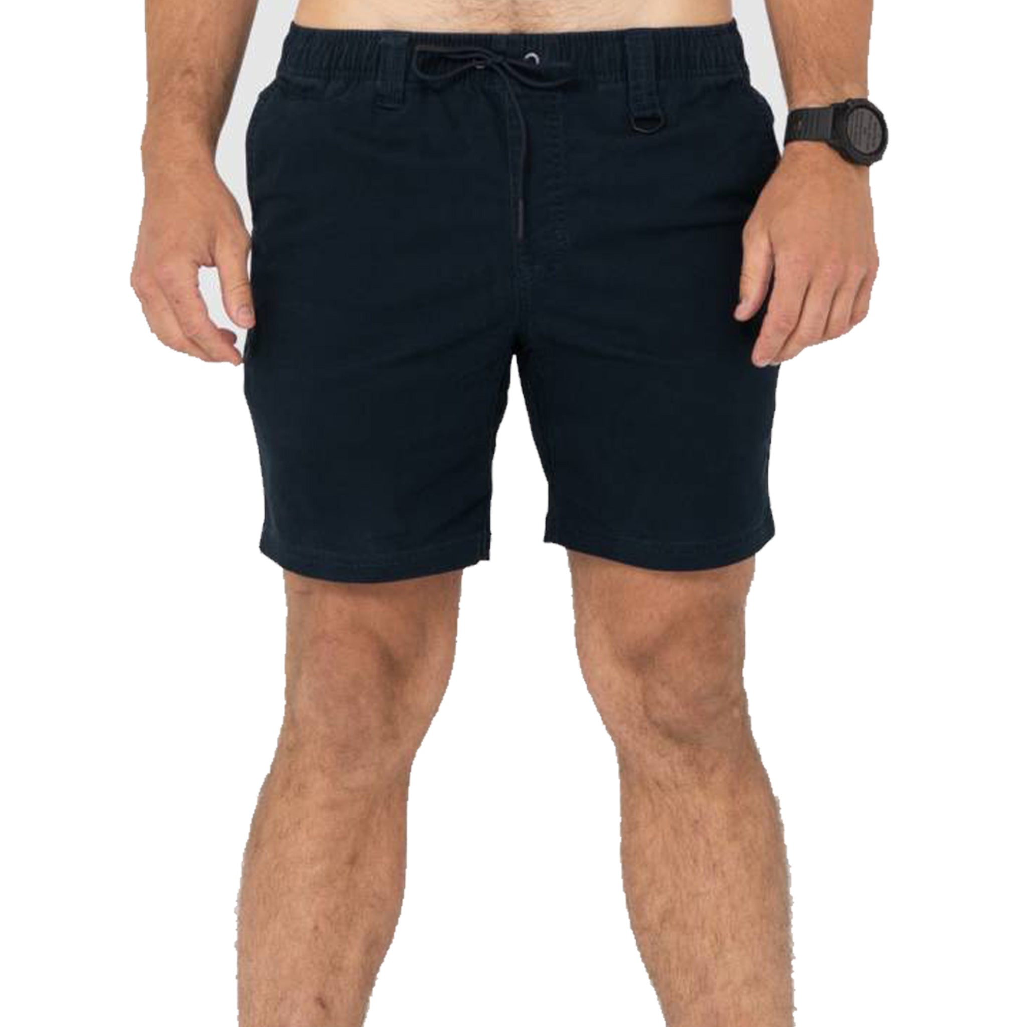 rusty heavy lifts 17 elastic short in navy