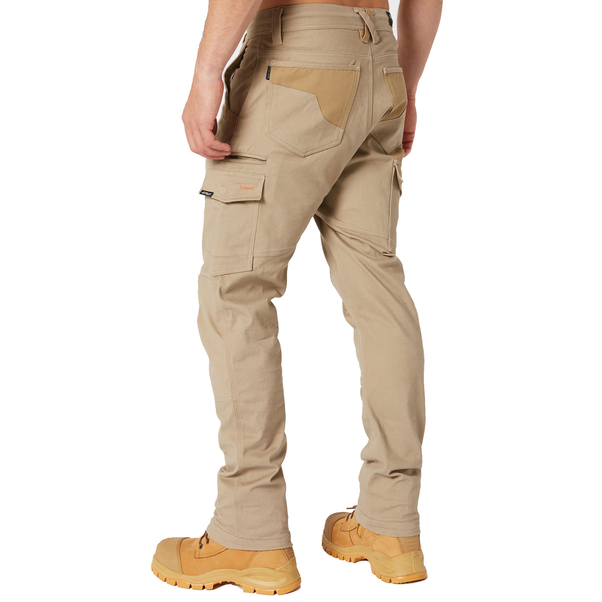 jet pilot fueled utility pant in khaki