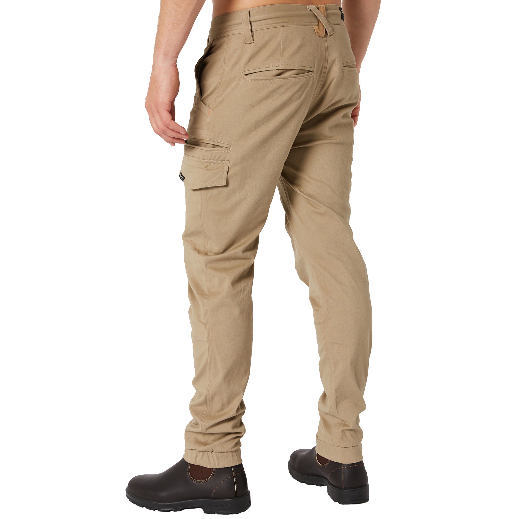 jetpilot fueled cuff pant in khaki