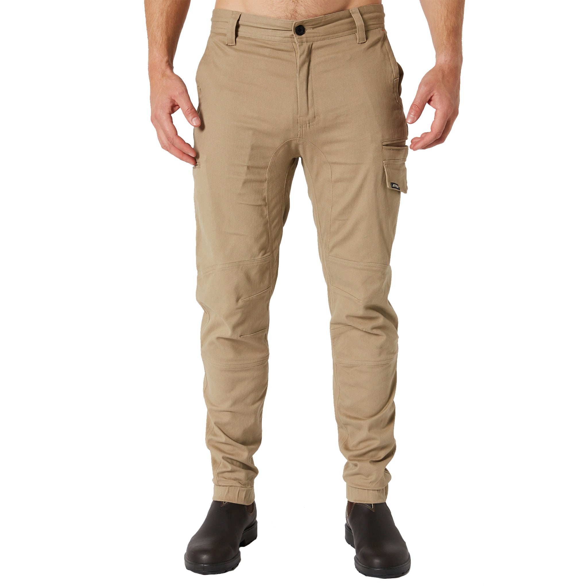 jetpilot fueled cuff pant in khaki