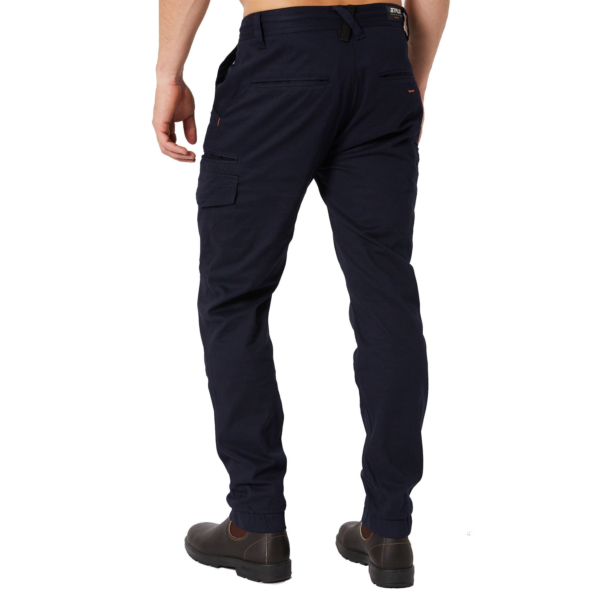 jetpilot fueled cuff pant in navy