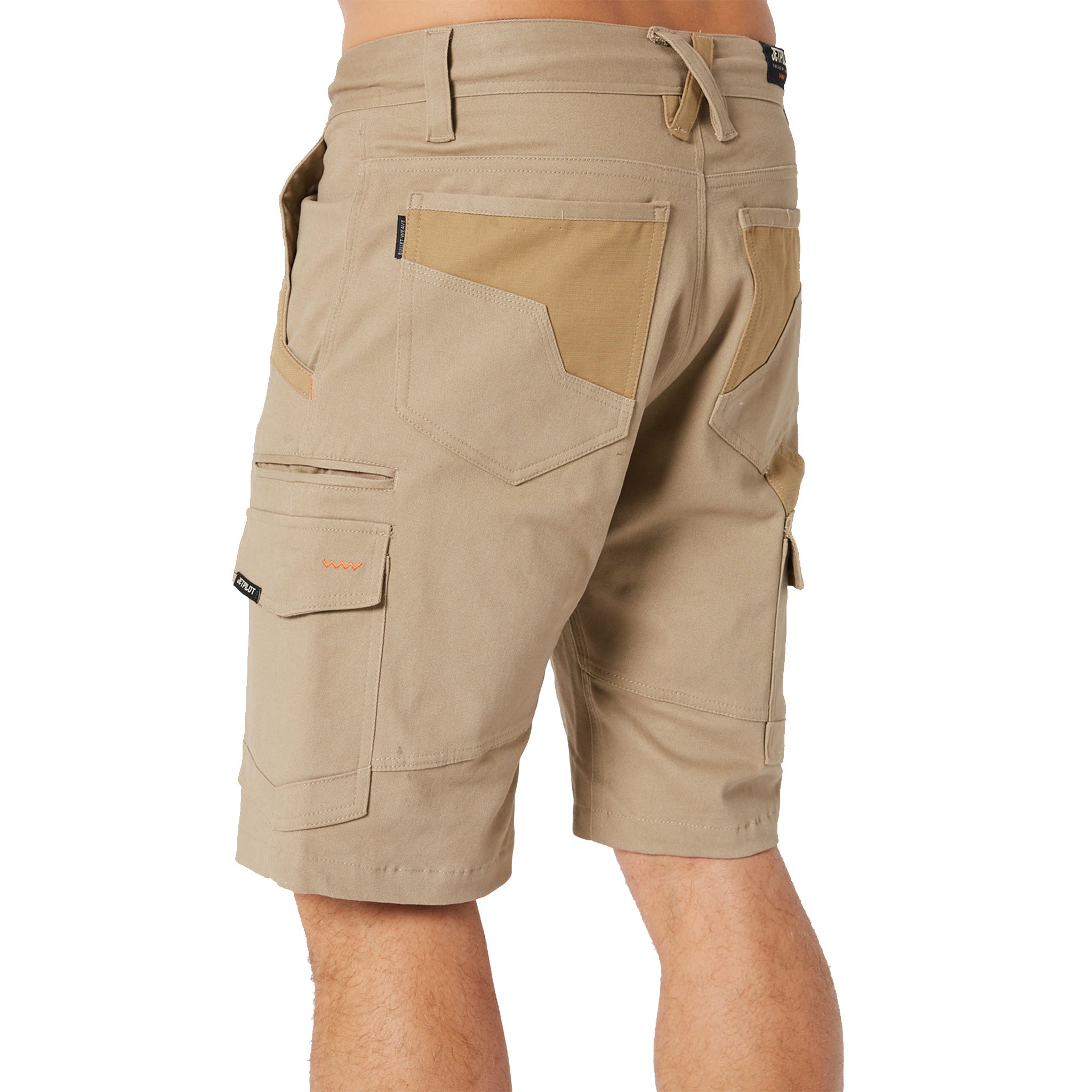 jetpilot fueled utility short in khaki