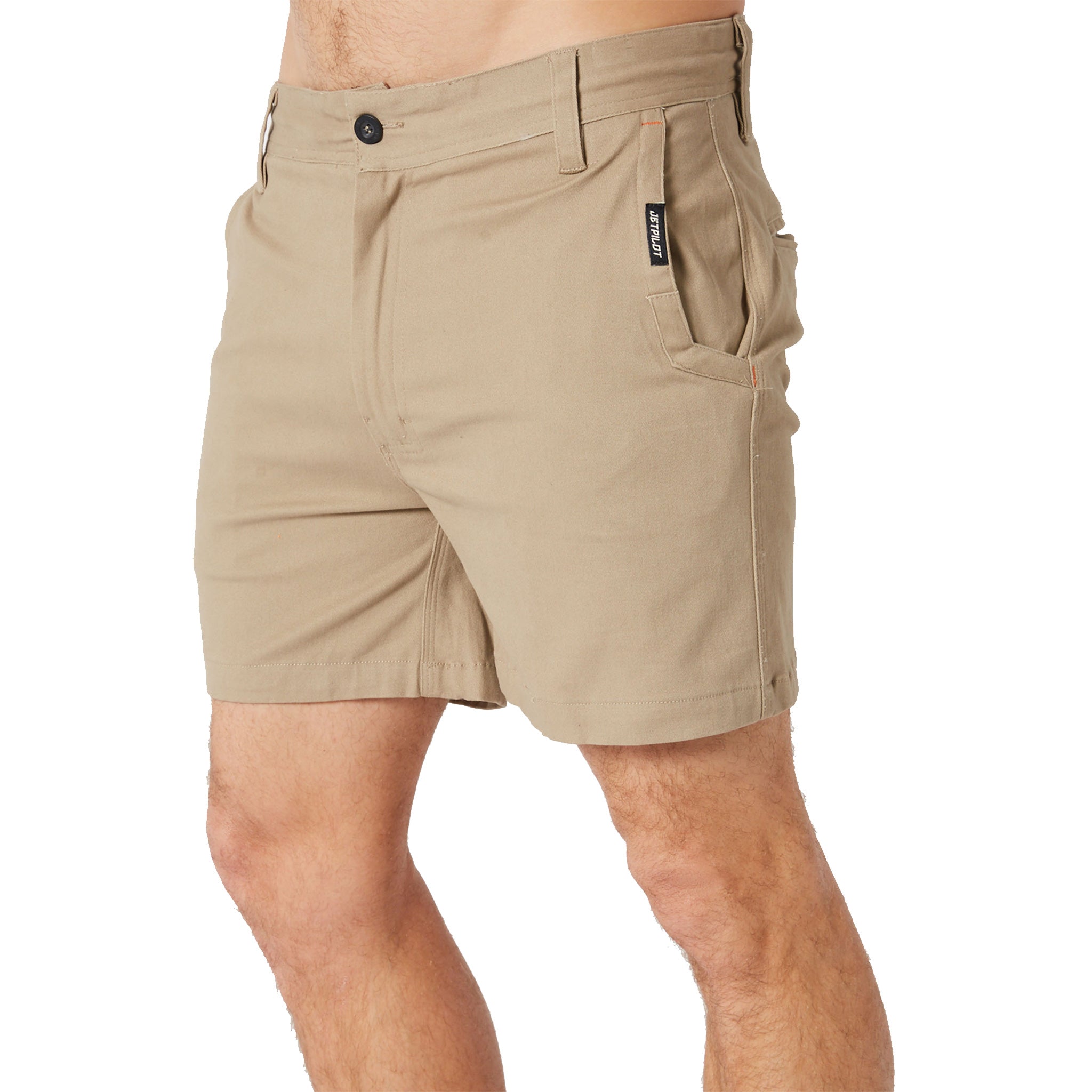 jetpilot fueled walkshort in khaki