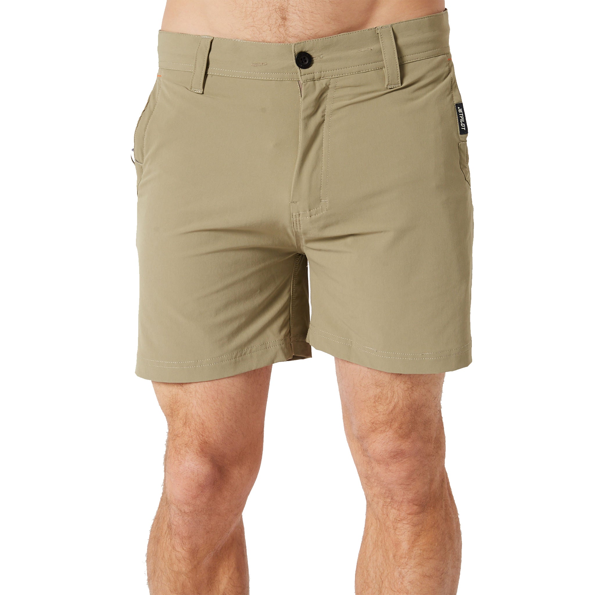 jetpilot 16" jet lite fueled walkshort in khaki