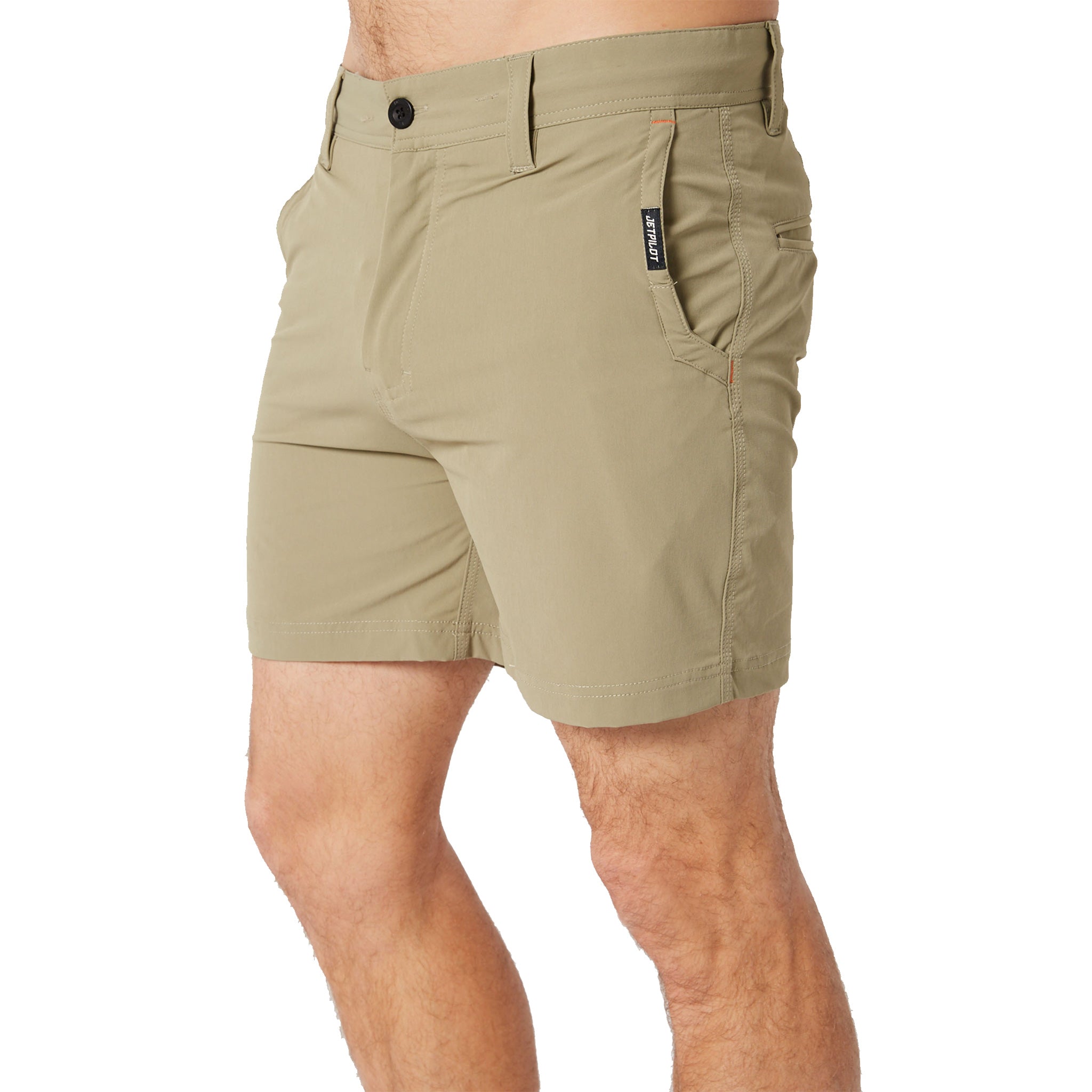 jetpilot 16" jet lite fueled walkshort in khaki