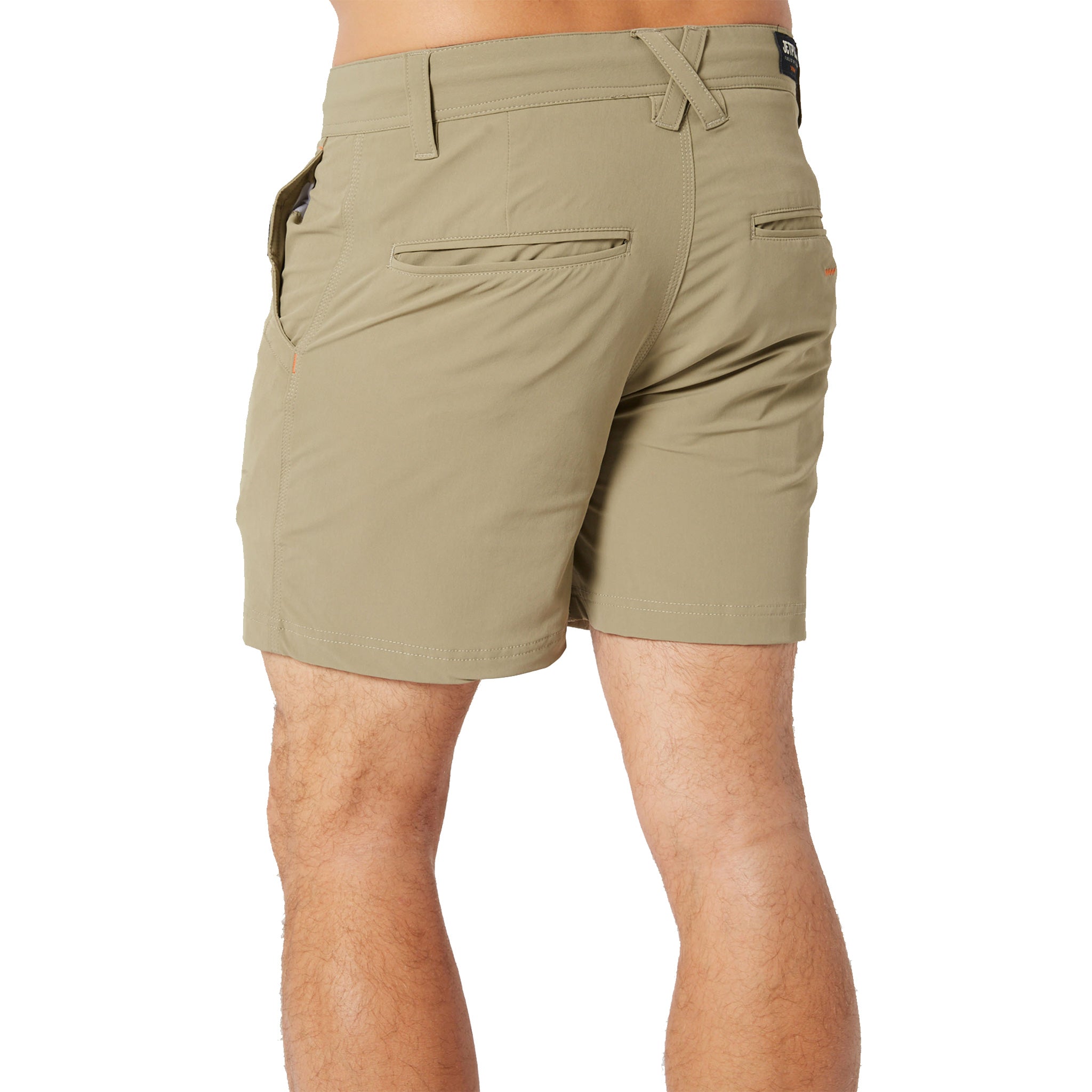 jetpilot 16" jet lite fueled walkshort in khaki