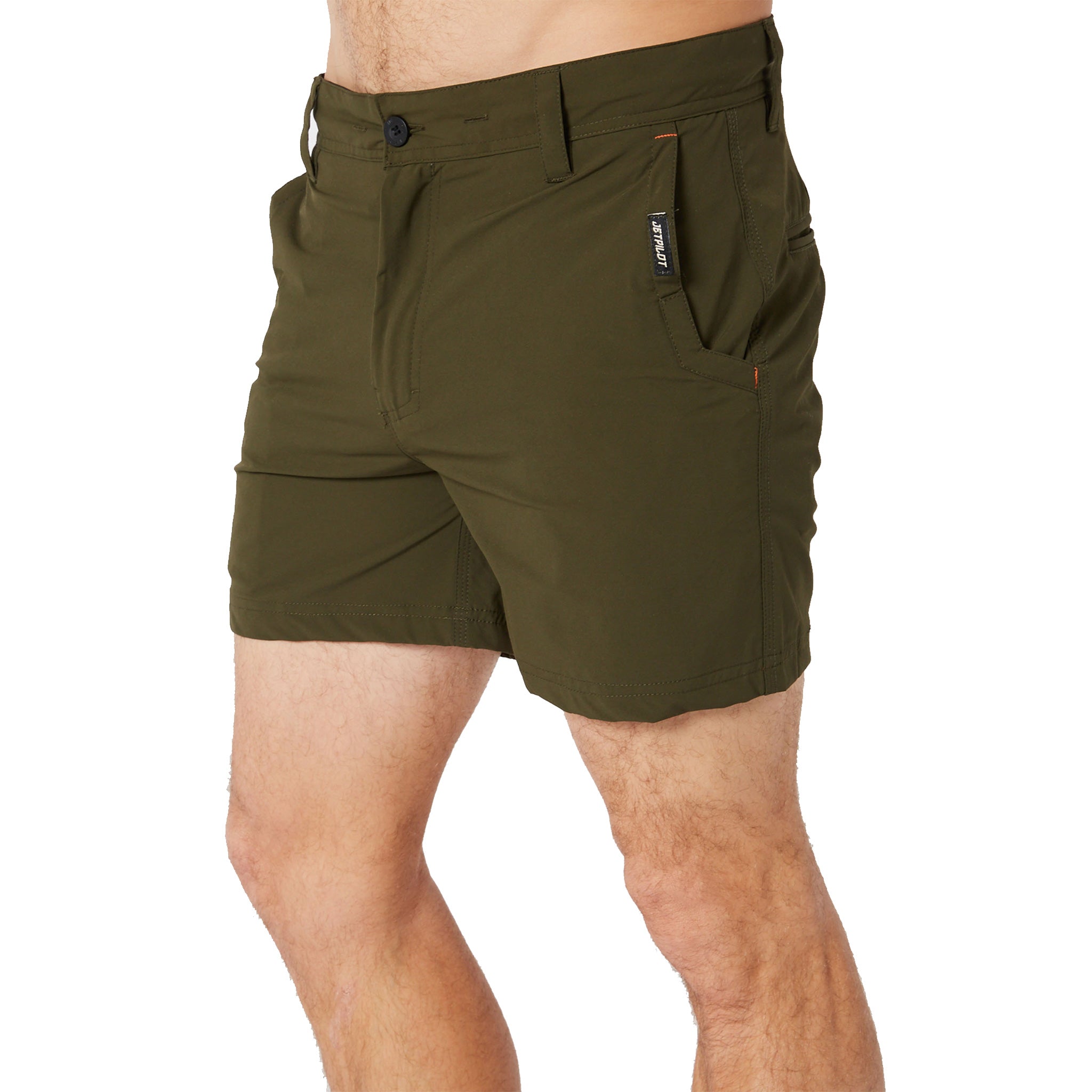 jetpilot 16" jet lite fueled walkshort in olive