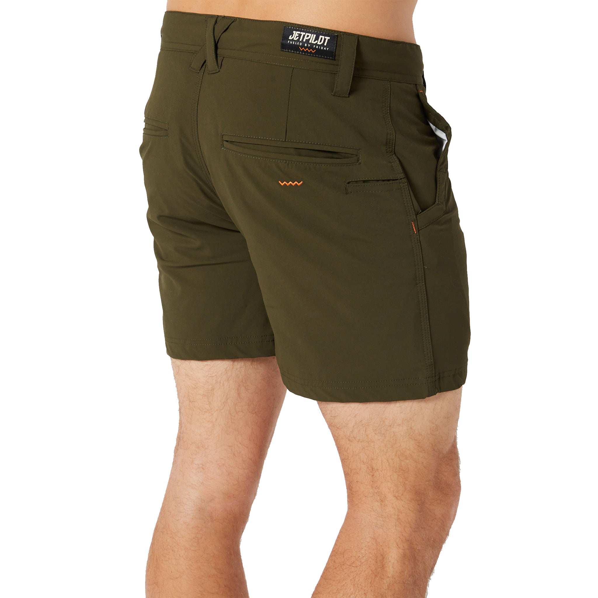 jetpilot 16" jet lite fueled walkshort in olive