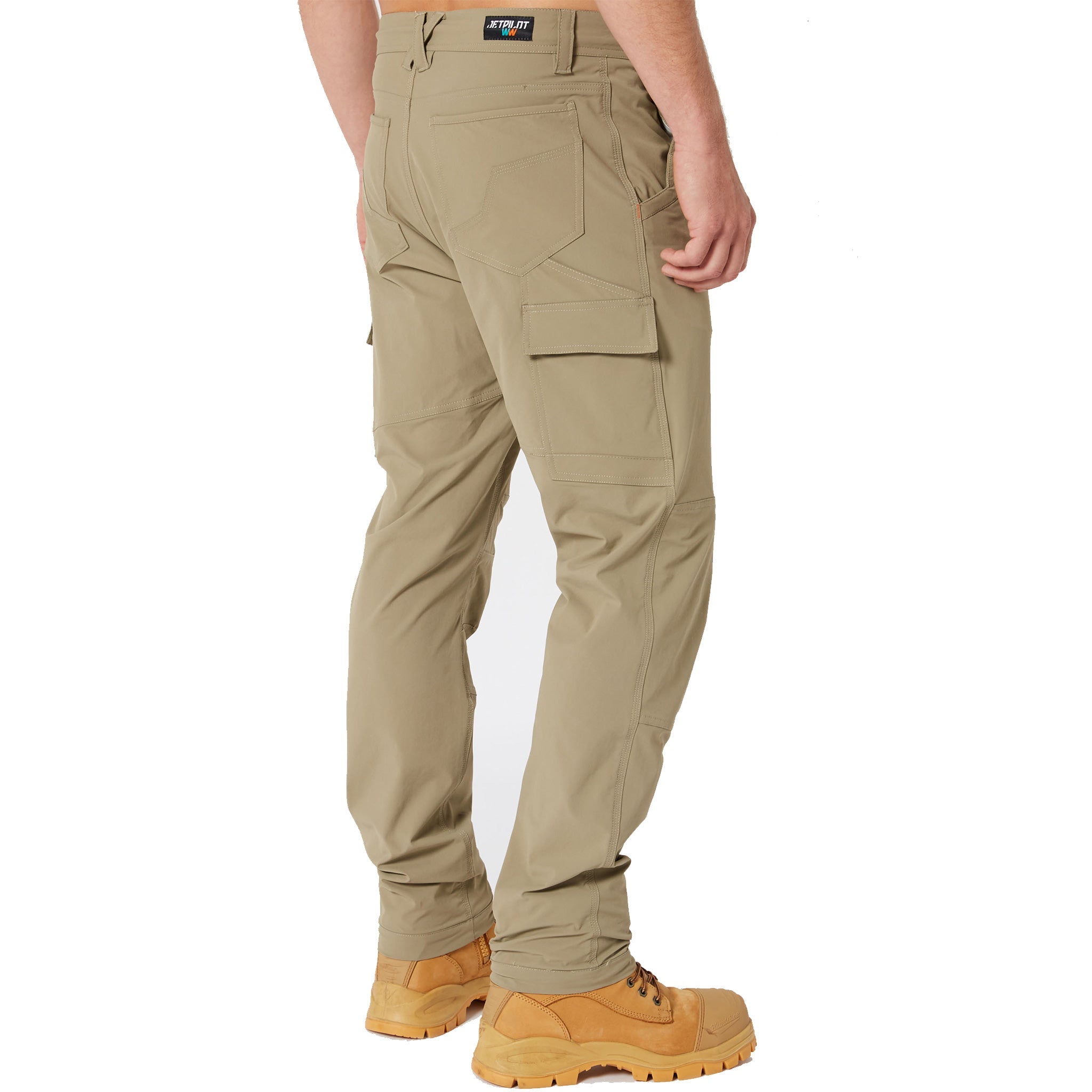 jetpilot jet lite utility pant in khaki