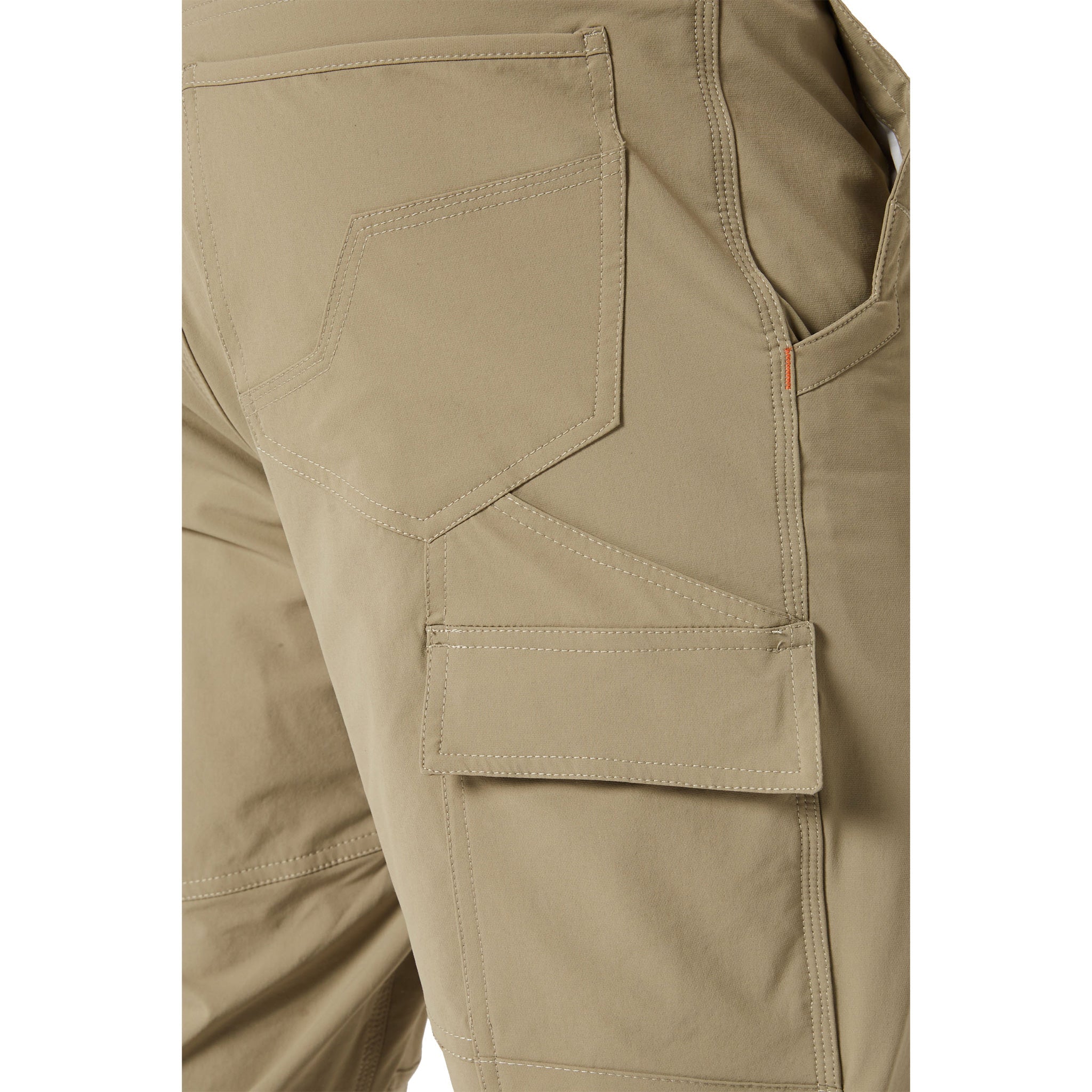 jetpilot jet lite utility pant in khaki