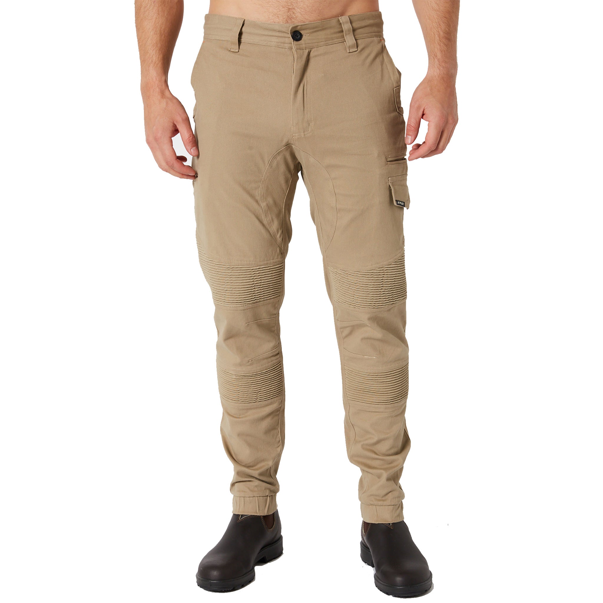 jetpilot fueled corrugated stretch pant in khaki