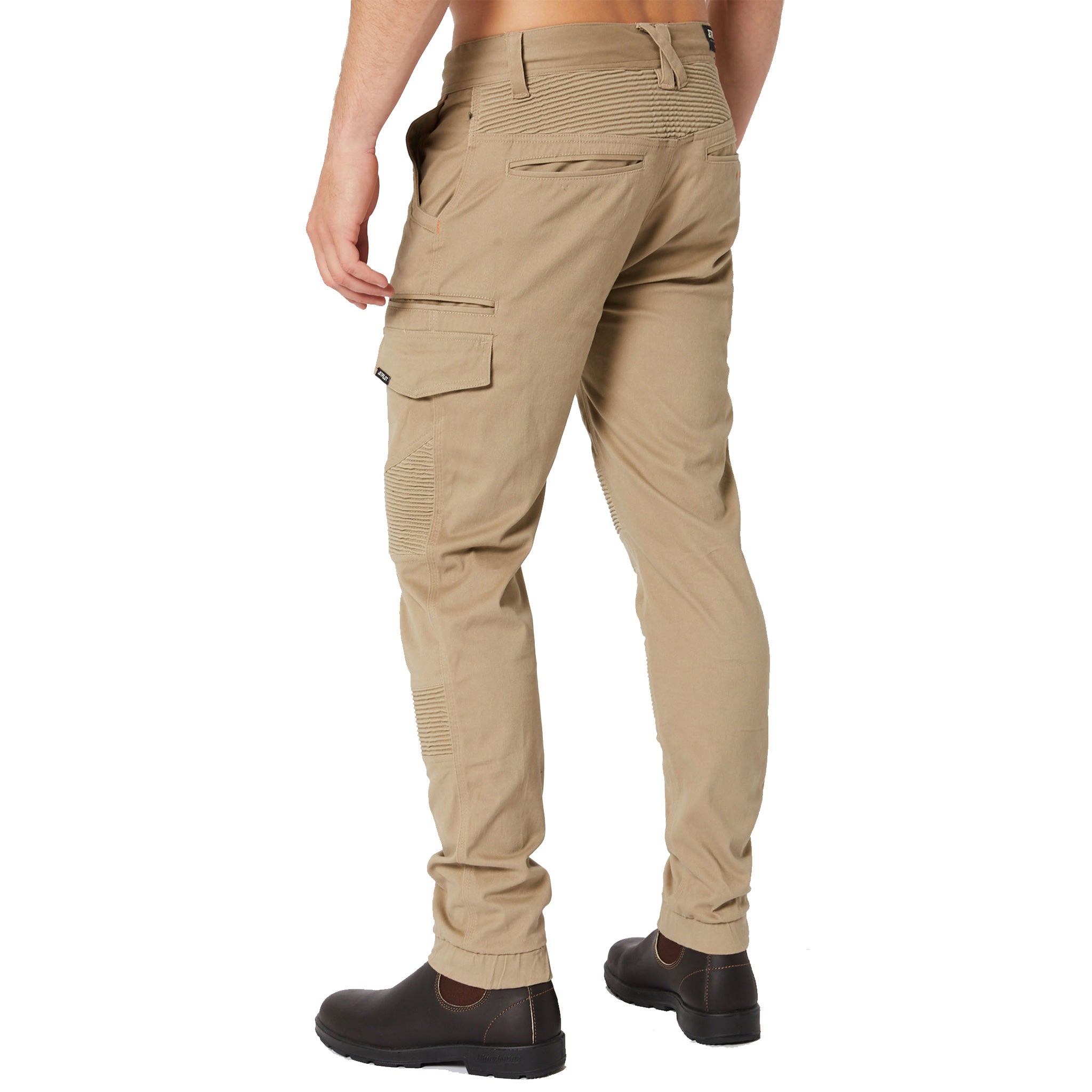 jetpilot fueled corrugated stretch pant in khaki