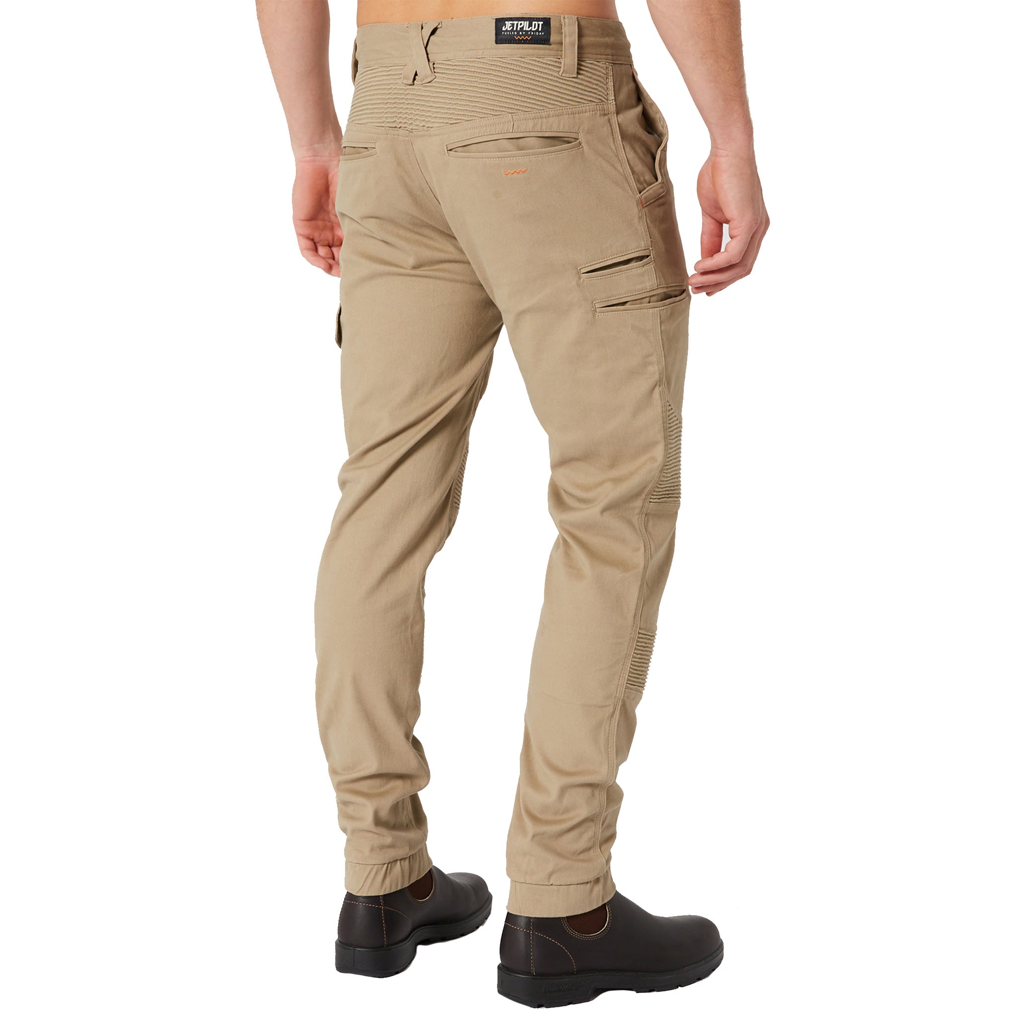 jetpilot fueled corrugated stretch pant in khaki