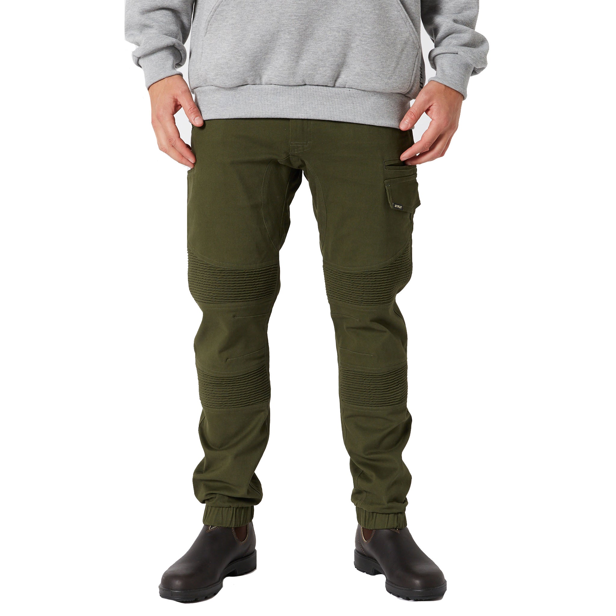 jetpilot fueled corrugated stretch pant in olive