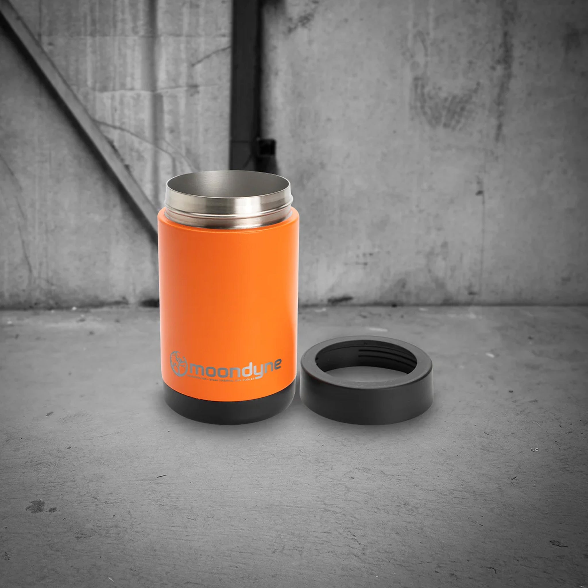 moondyne can cooler in orange