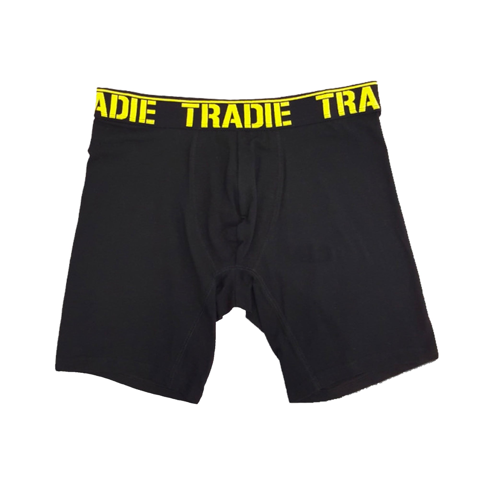 black yellow tradie big fella long leg trunk