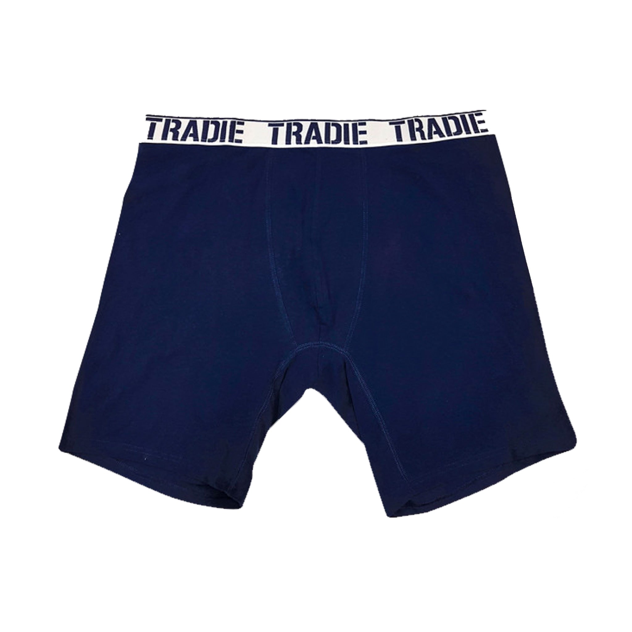 navy tradie big fella long leg trunk