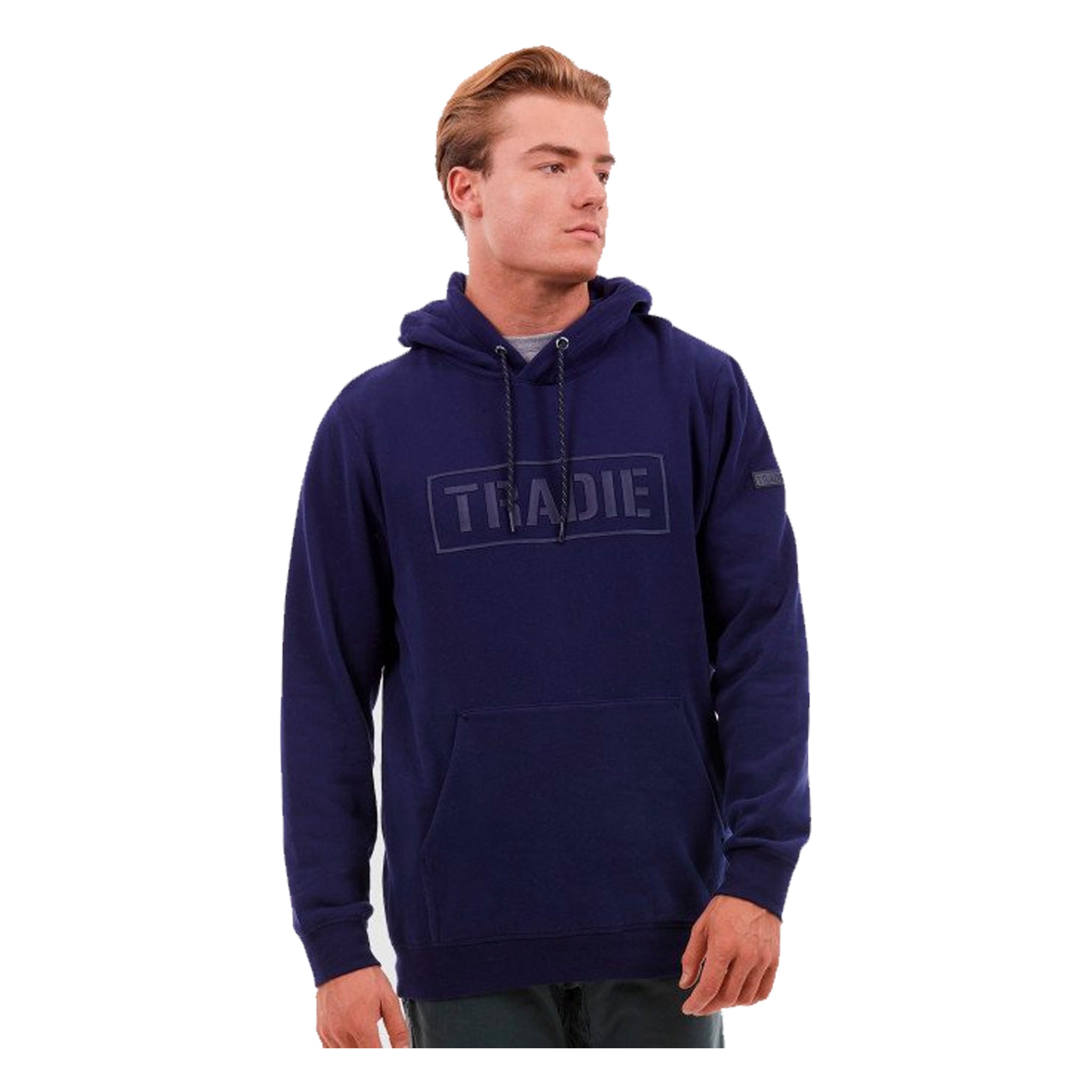 navy tradie foundation hoodie