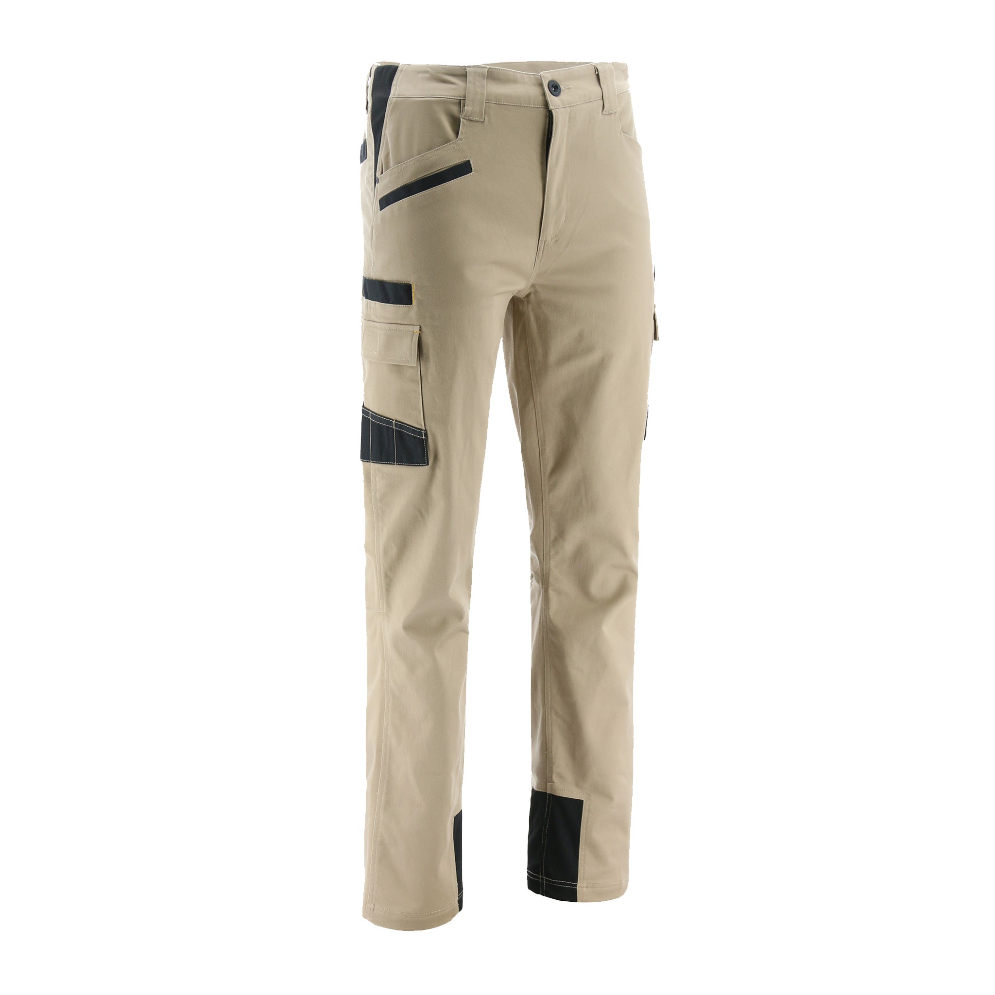 cat workwear elite operator pant in khaki