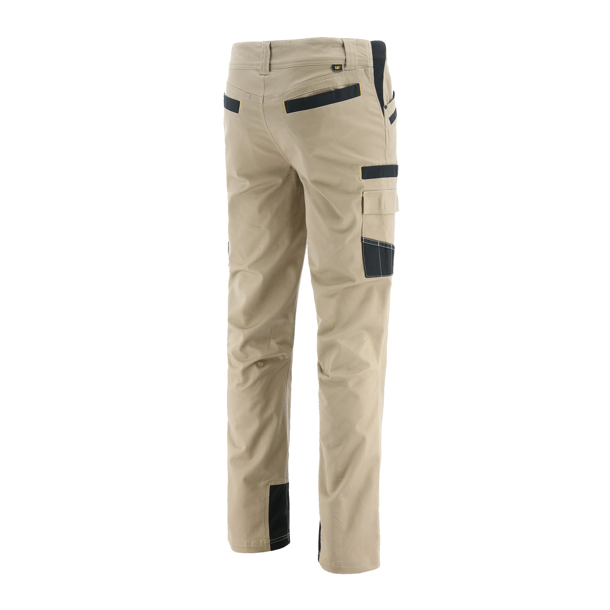 cat workwear elite operator pant in khaki