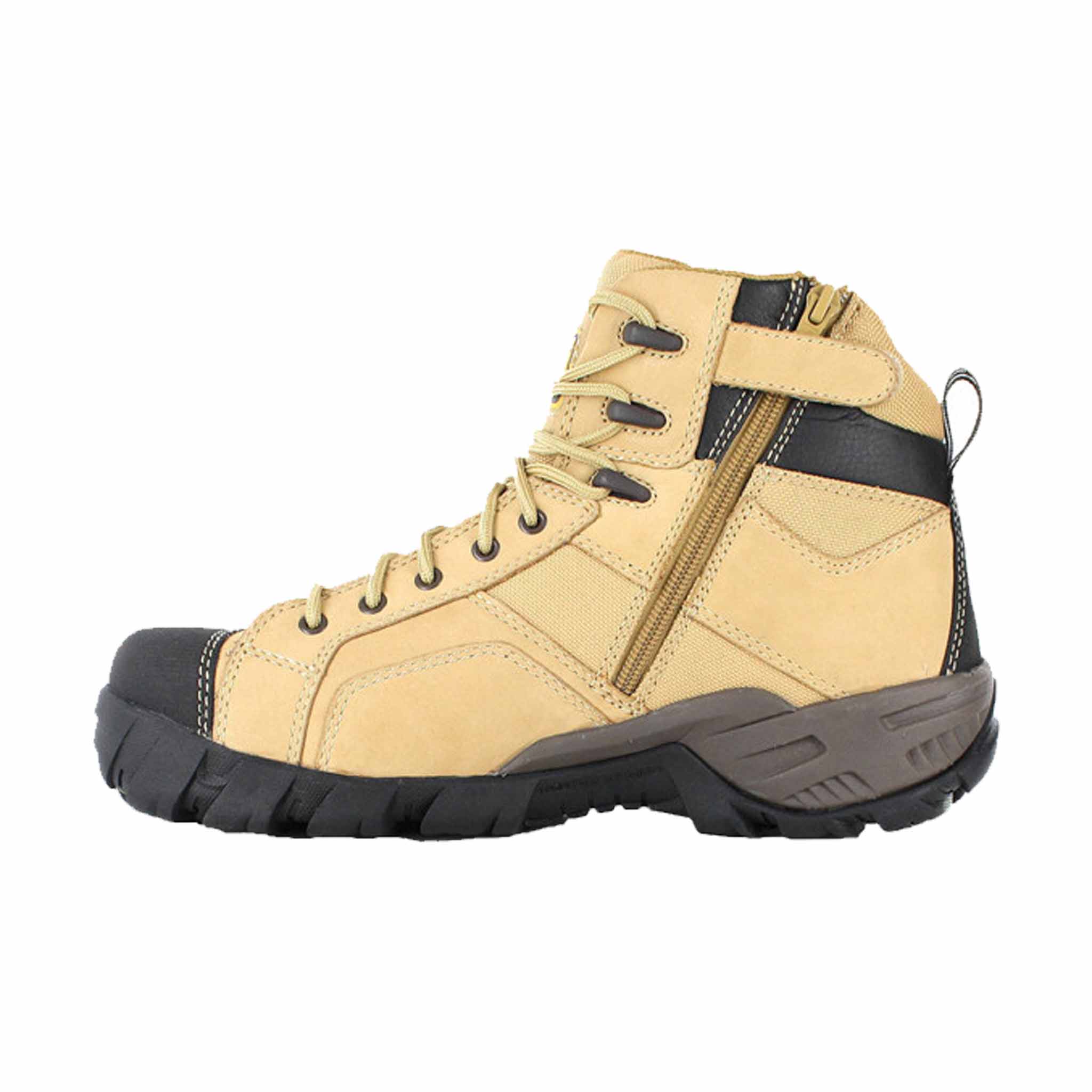 cat honey argon work boot side view