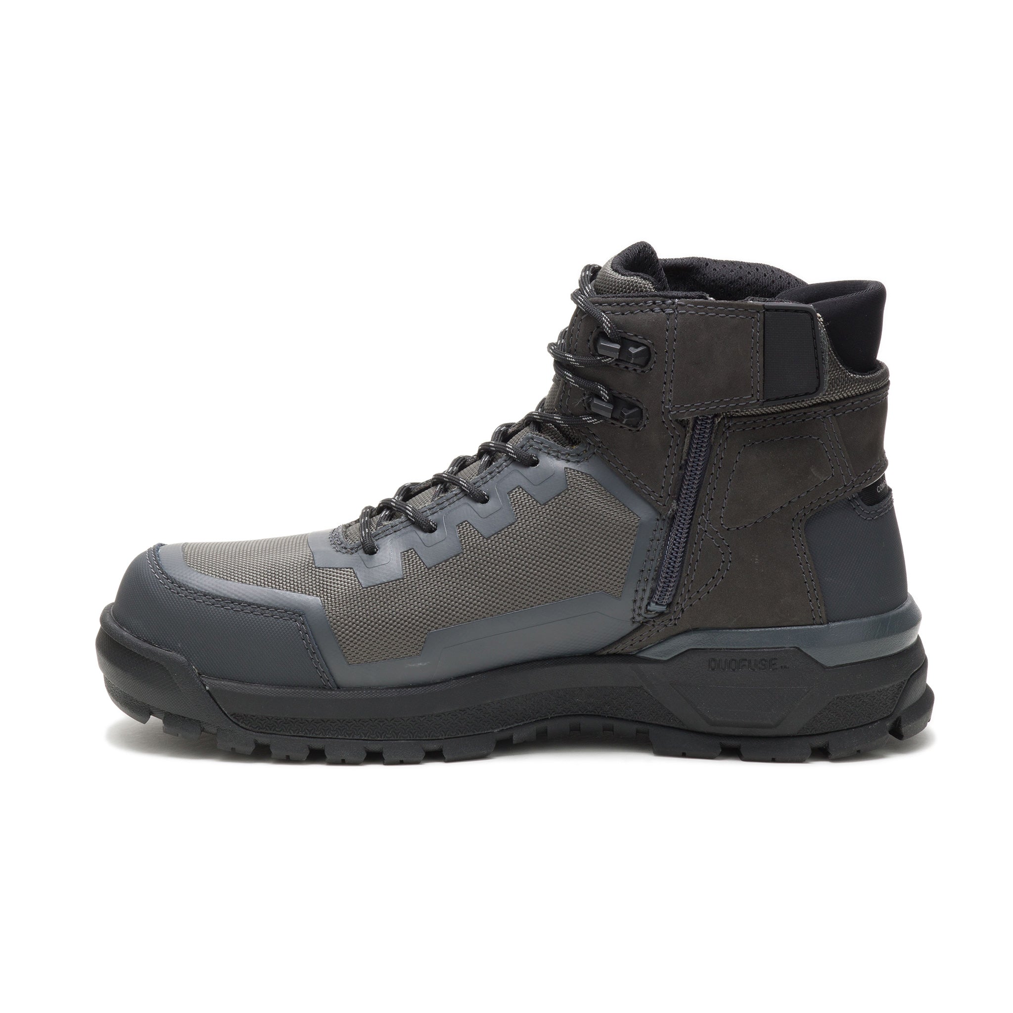 cat workwear propulsion work boot in earth grey