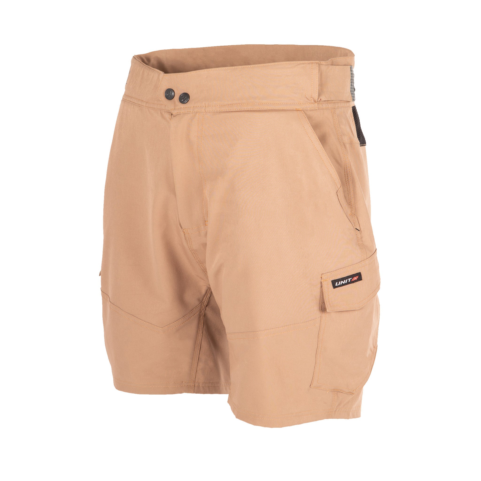 unit workwear rapid flex short in khaki