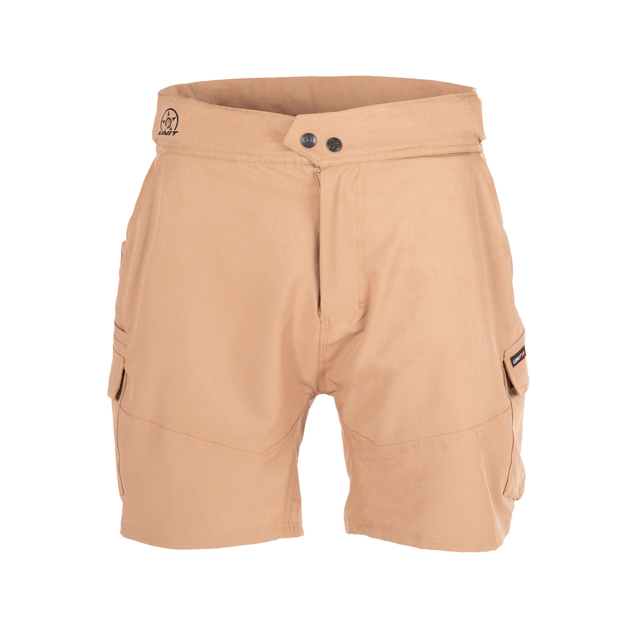 unit workwear rapid flex short in khaki