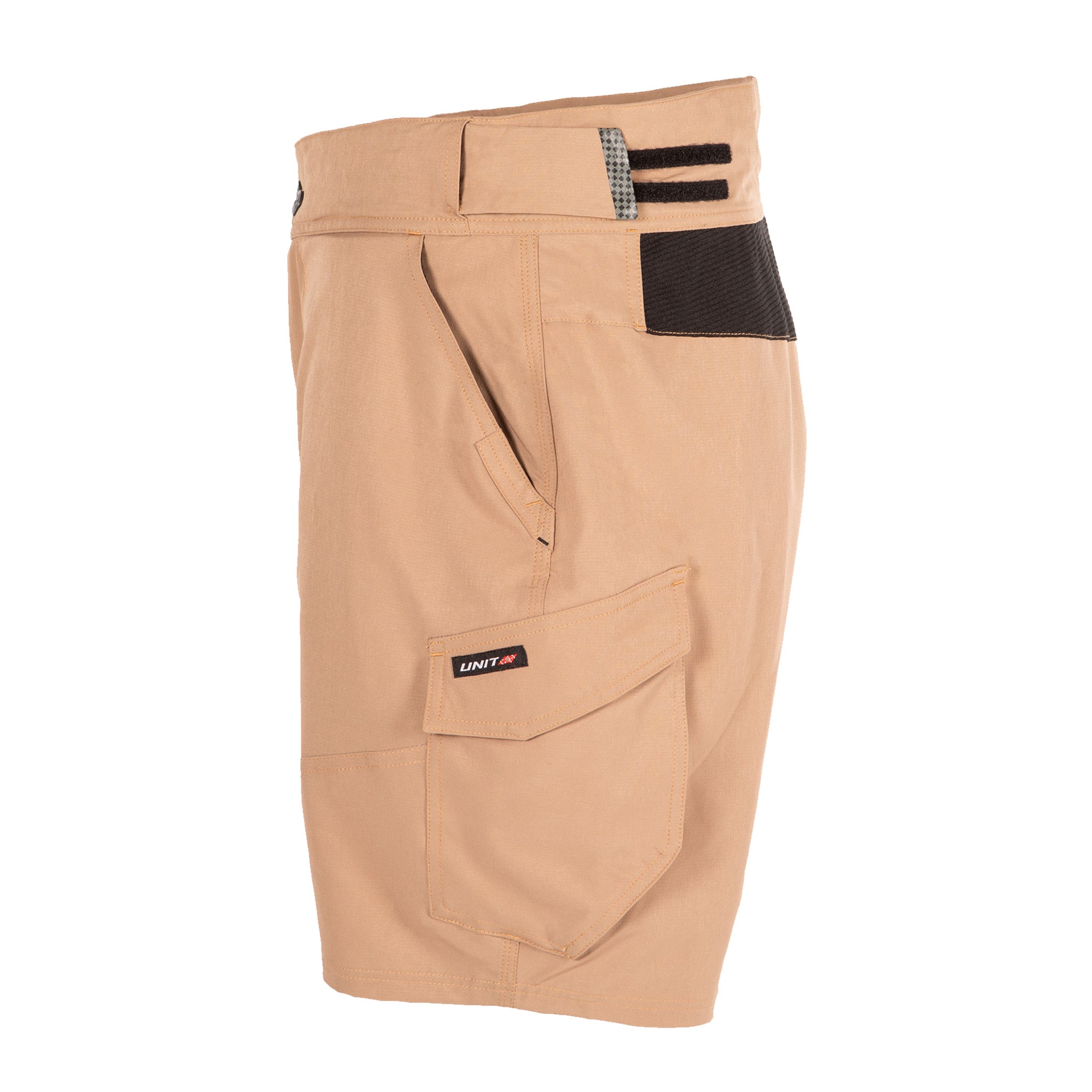 unit workwear rapid flex short in khaki