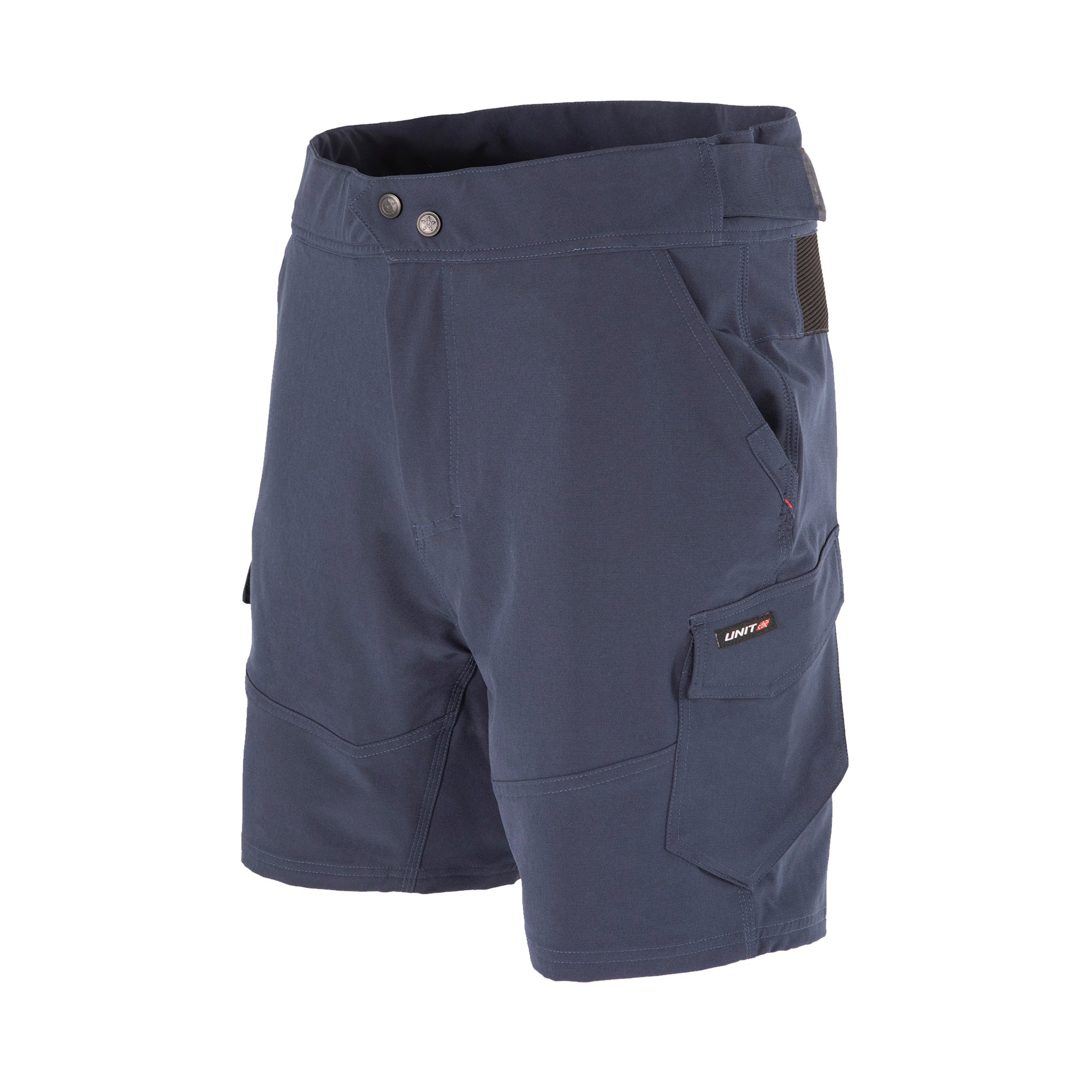 unit workwear rapid flex short in navy