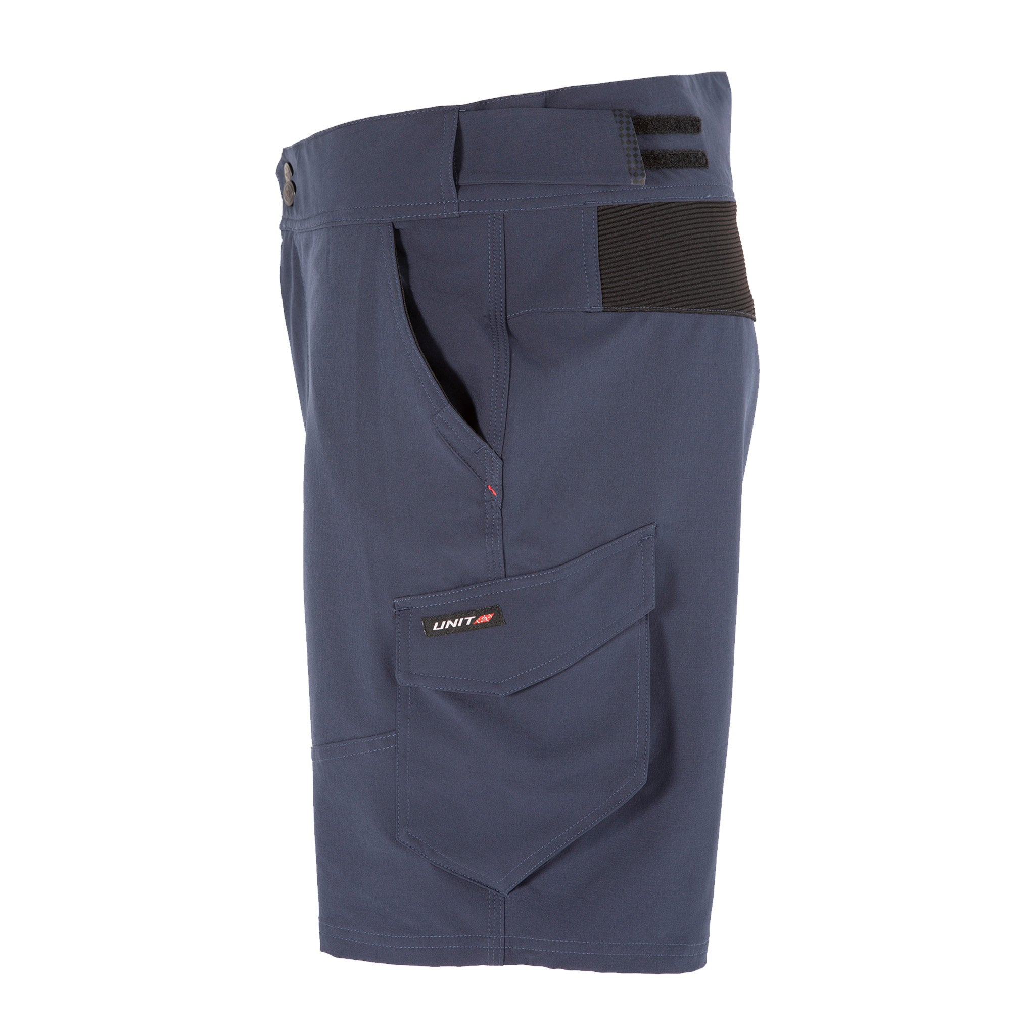 unit workwear rapid flex short in navy