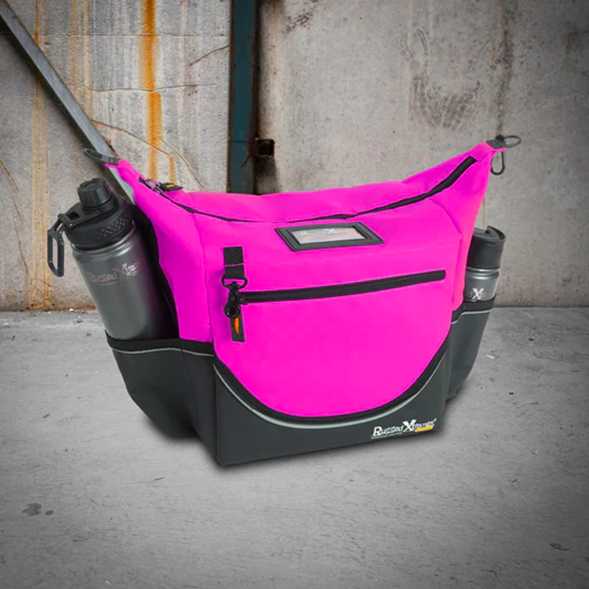 rugged xtremes insulated pink pvc crib bag