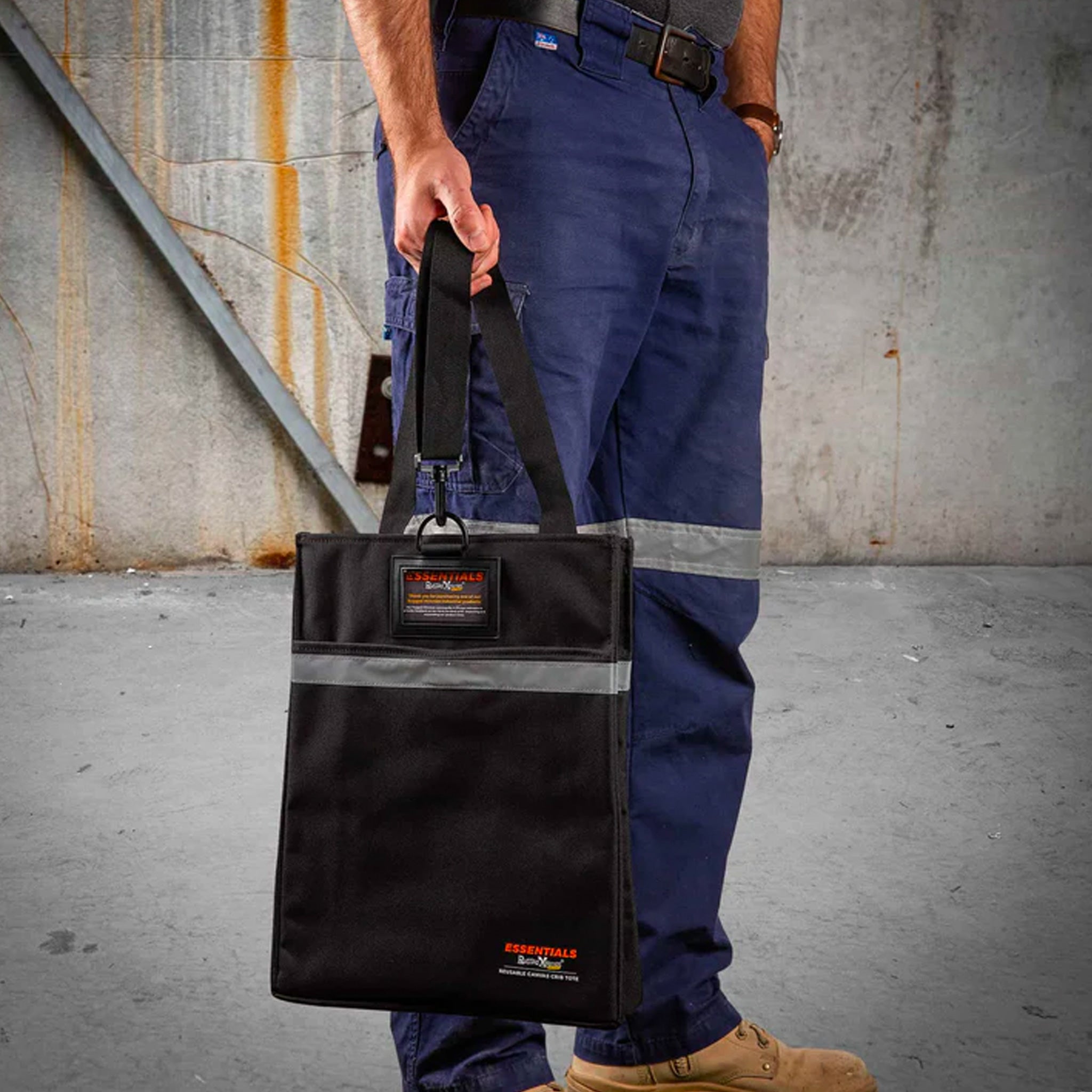 rugged xtreme reusable canvas shopping bag