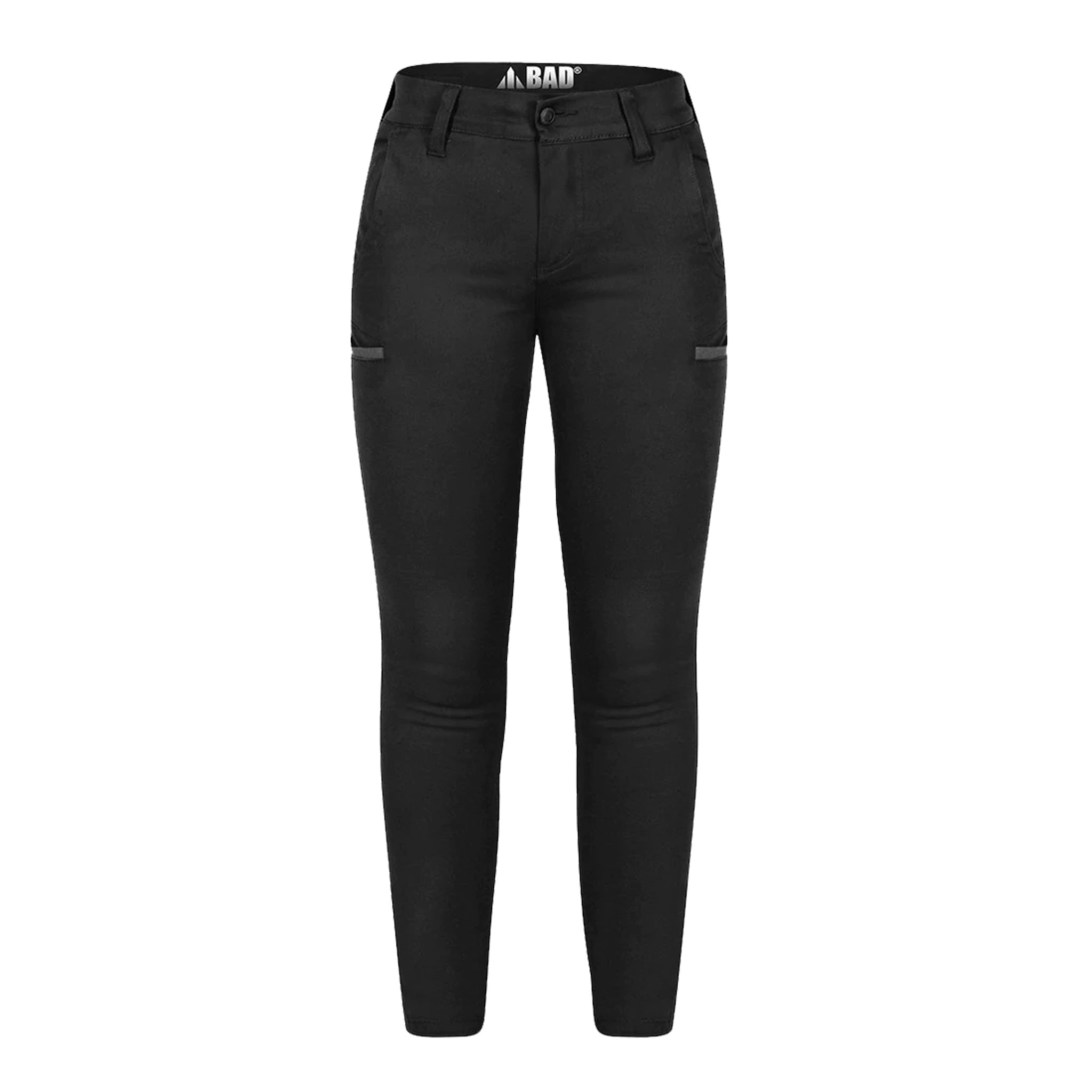 bad womens flex hypermove work jeggings in black