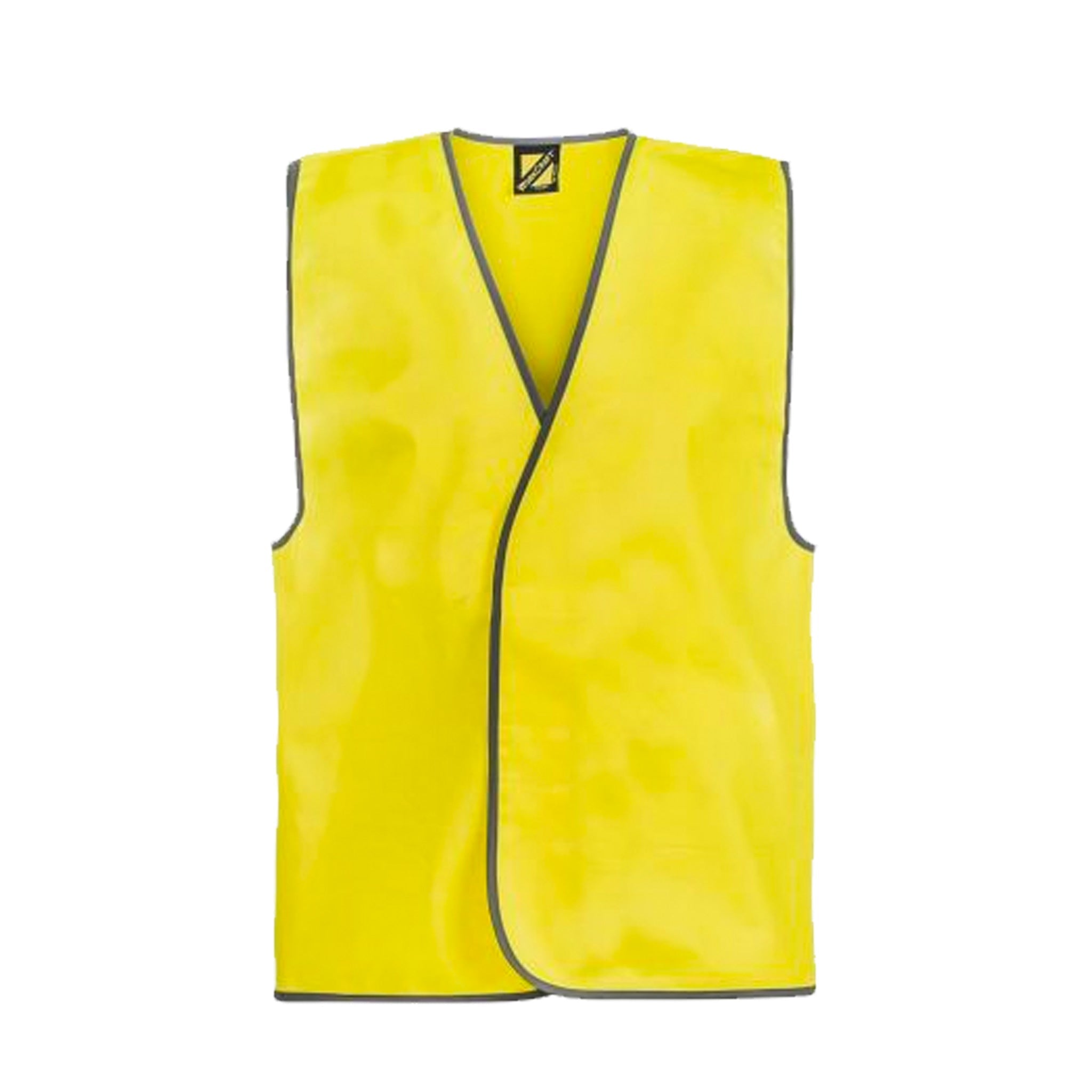 hi vis safety vest in yellow